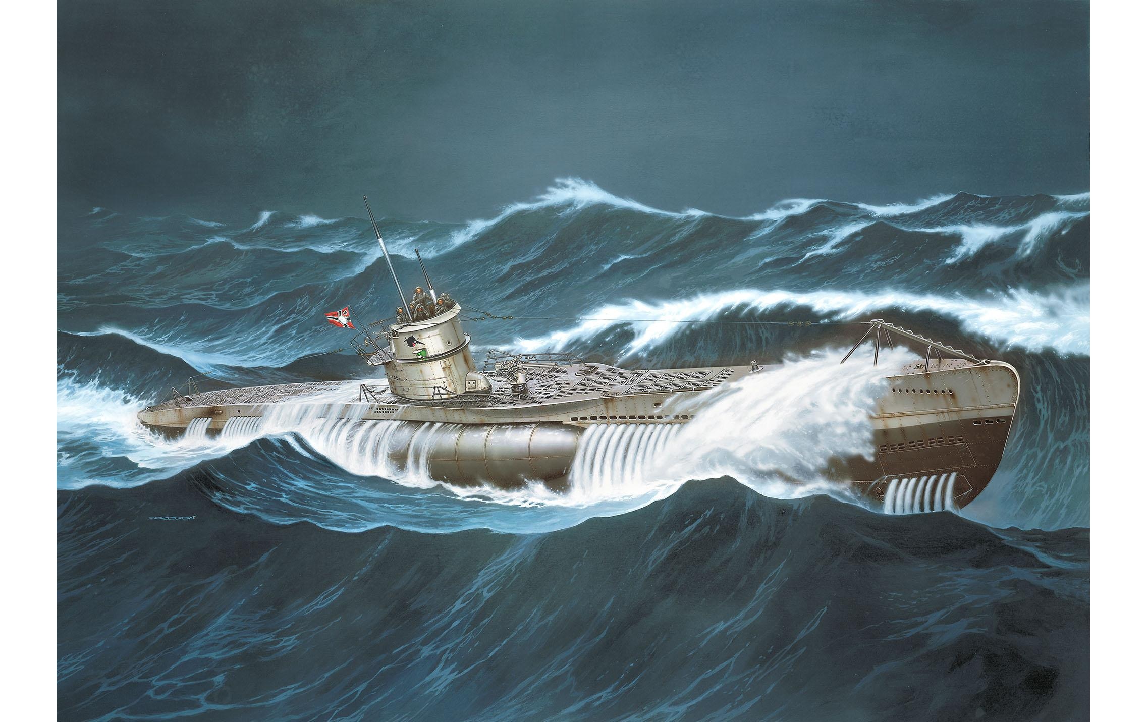 Revell® Modellbausatz »Geschenkset zum Film Das Boot« 1:144 Made in Europe