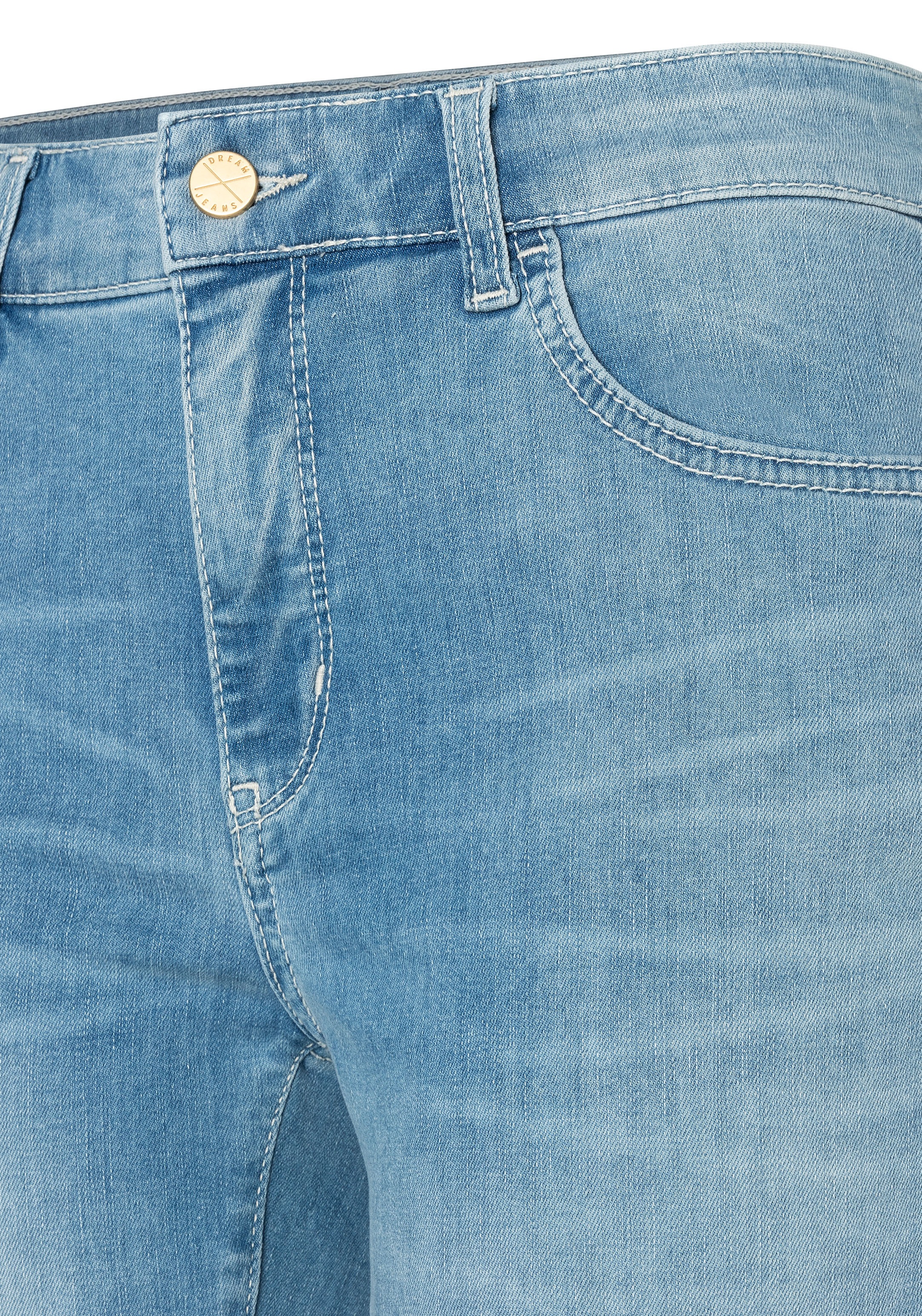 MAC Jeans 3/4 »Dream Kick« Saum modisch verkürzt und leicht ausgestellt