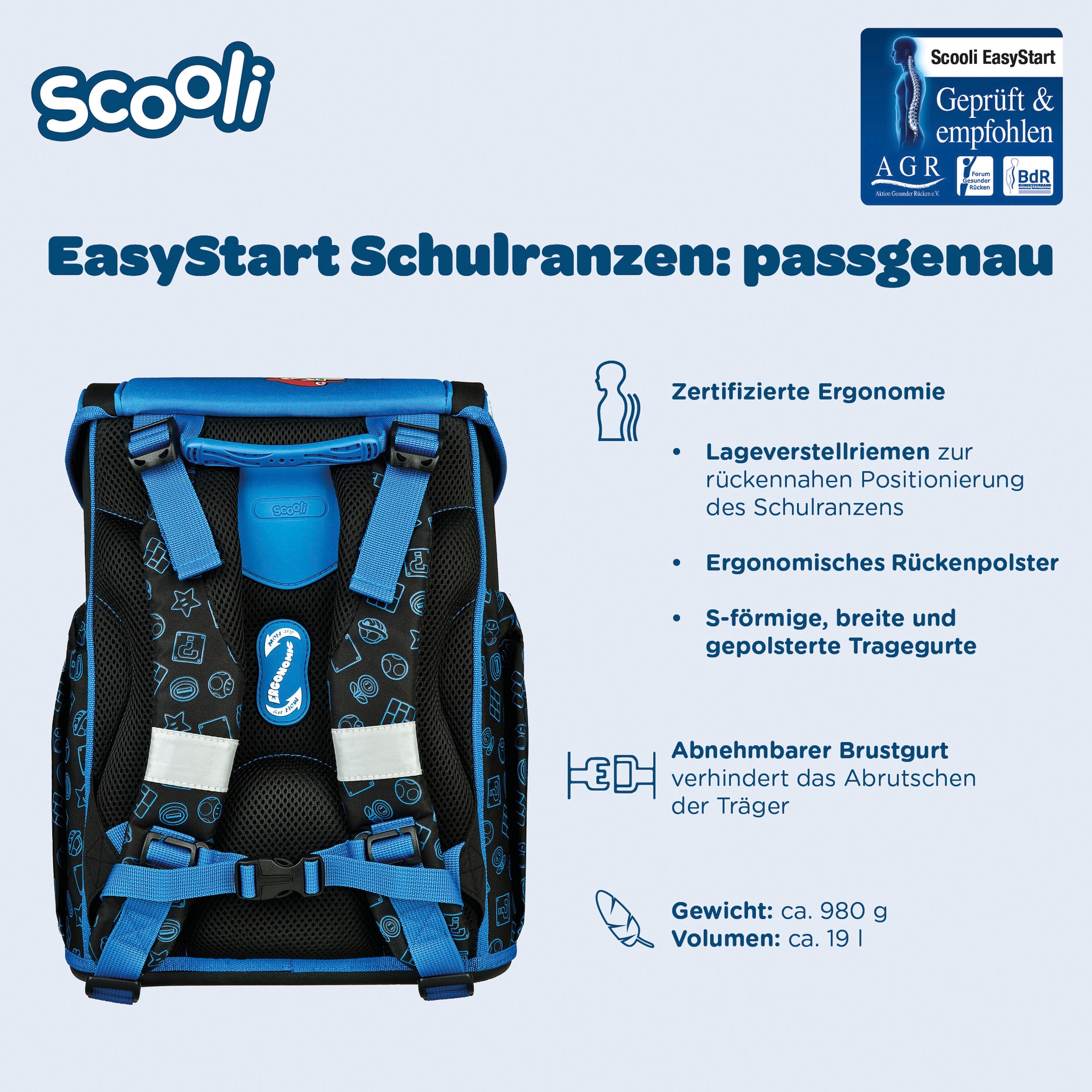 Scooli »Easy Start« Reflektoren