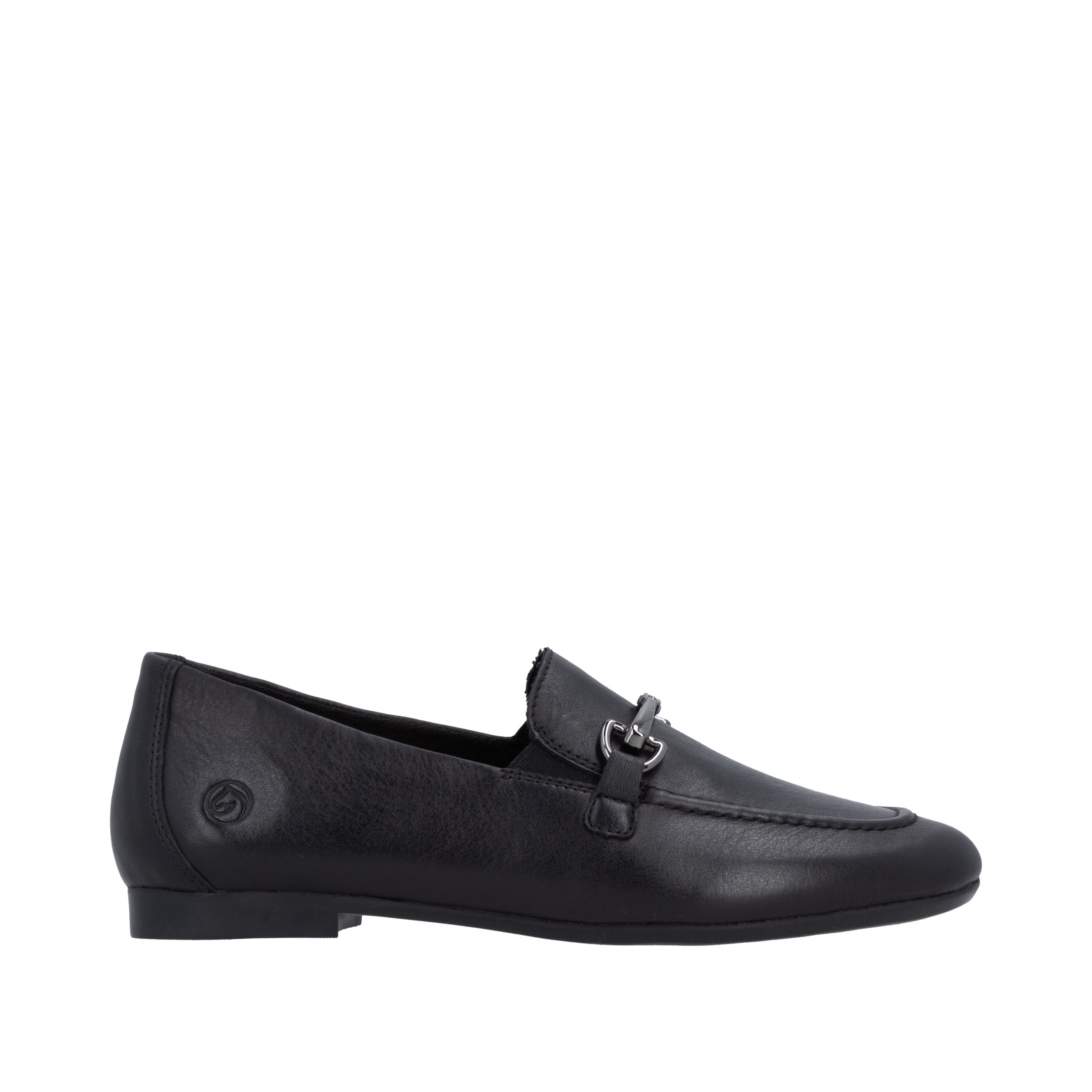 Remonte Loafer  Slipper, Schlupfschuh, Spangenschuh mit kleinen Stretcheinsätzen