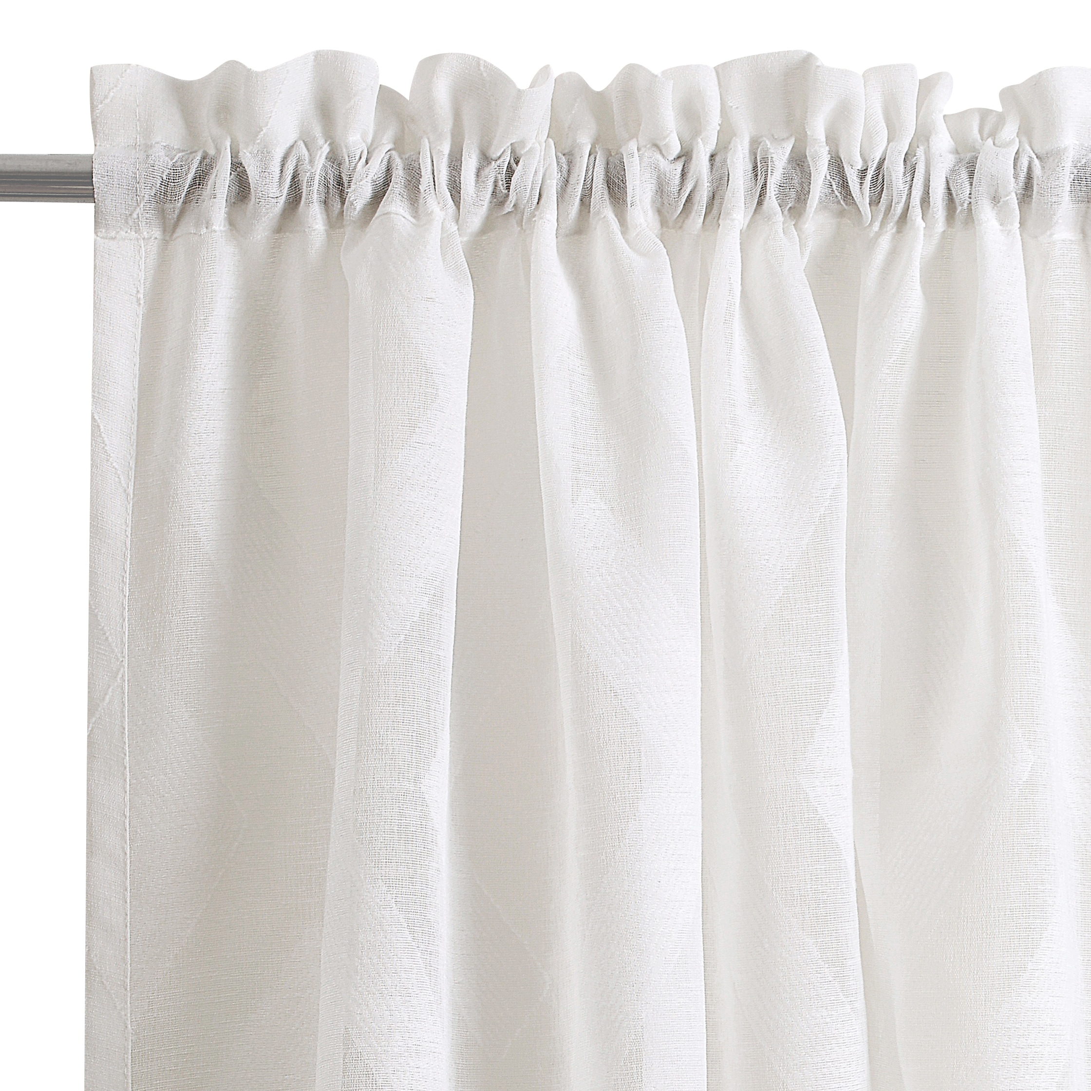 Bruno Banani Gardine »Lynn« Stangendurchzug 1 Stk. tlg. schöner Schal, Scherli, zeitlos und modern