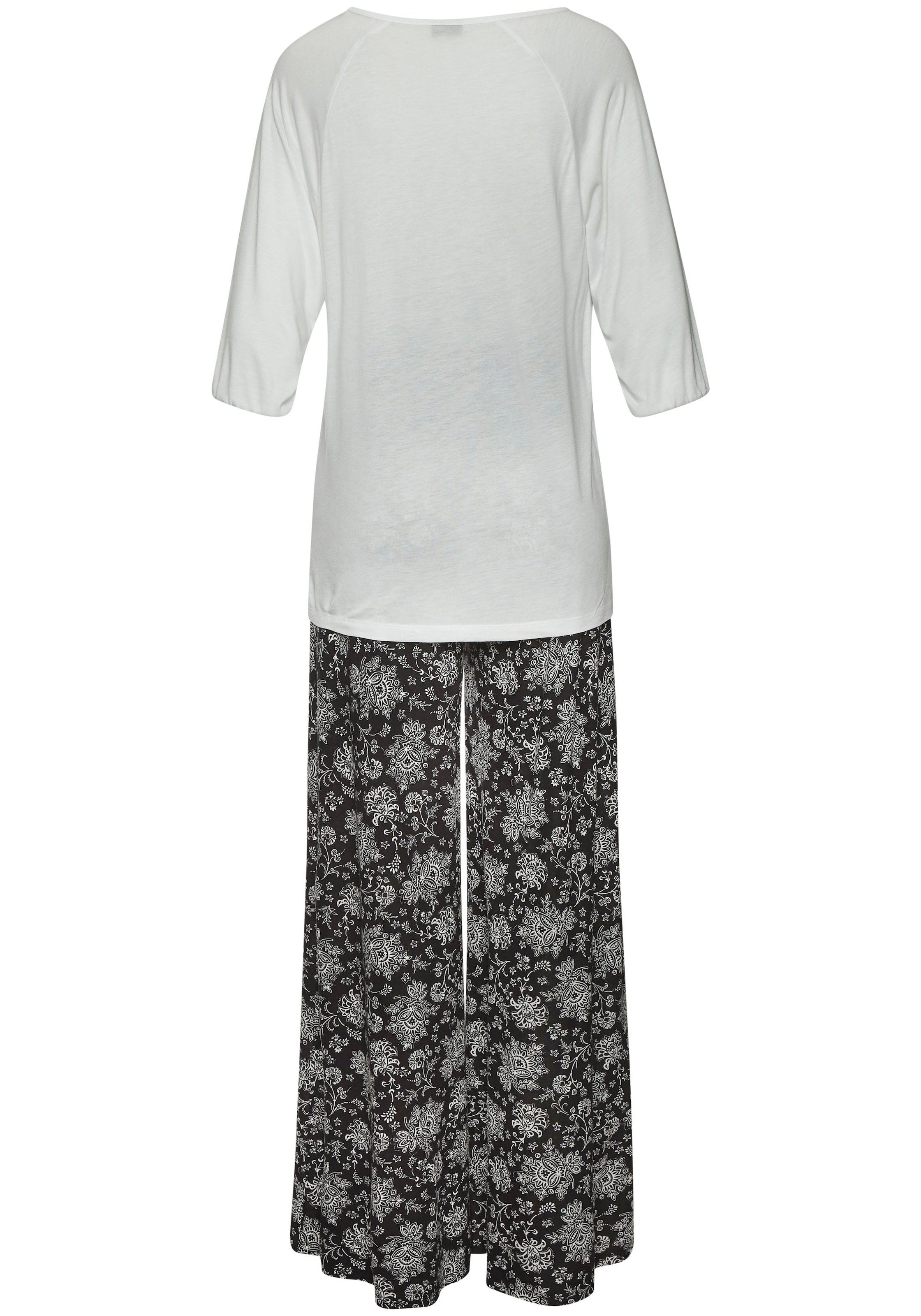 Vivance Dreams Pyjama 2 pièces mit Paisleymuster