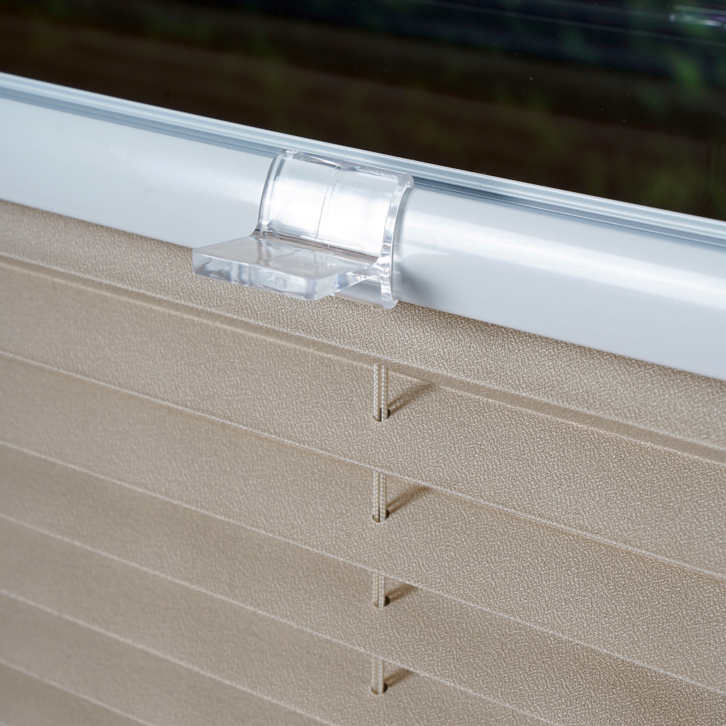 mydeco Plissé »Free« protection contre la lumière Aucun perçage requis sous tension
