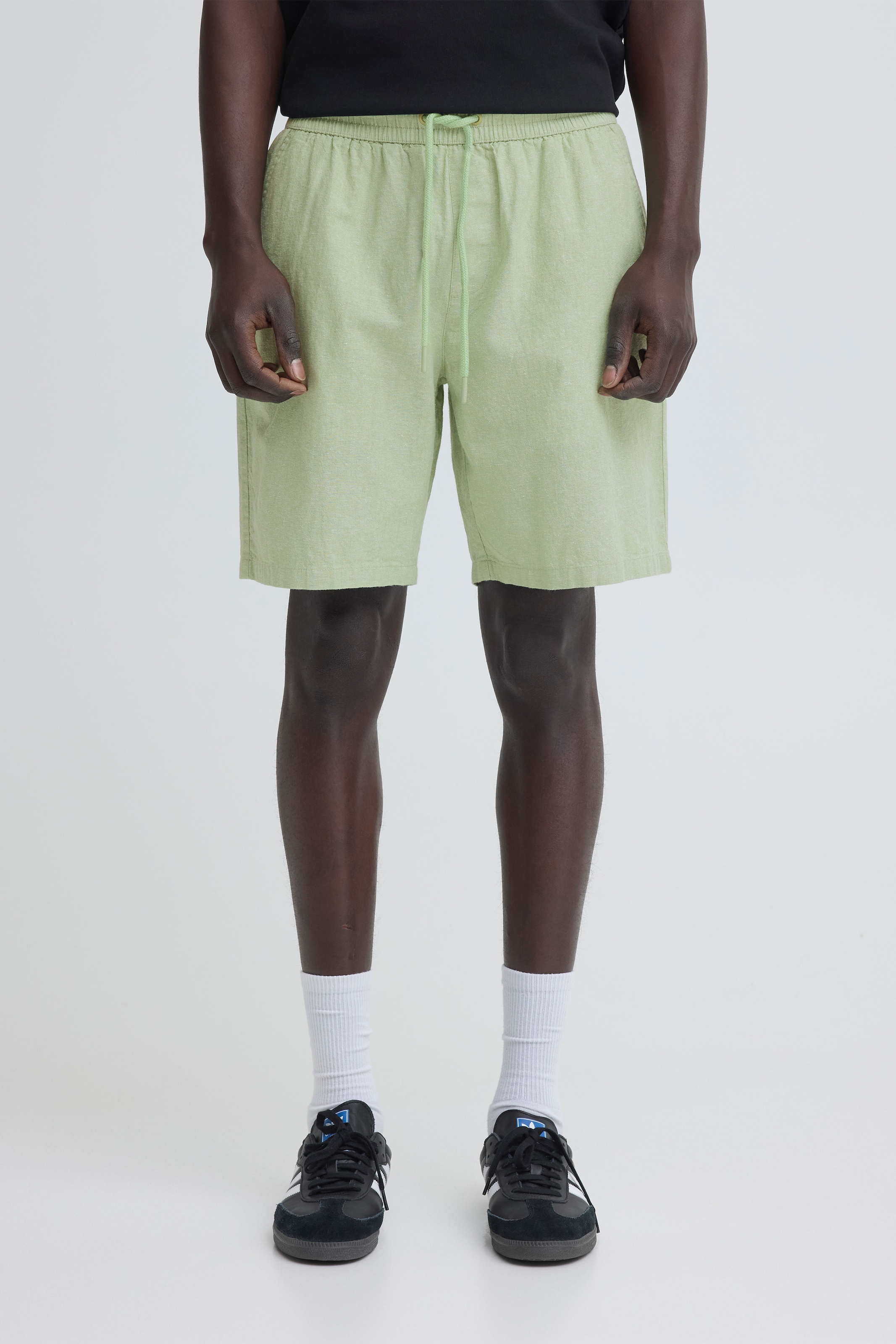Blend Bermudas »BHABAN LIN SHORTS PP NOOS«  in sommerlicher Leinen-Optik