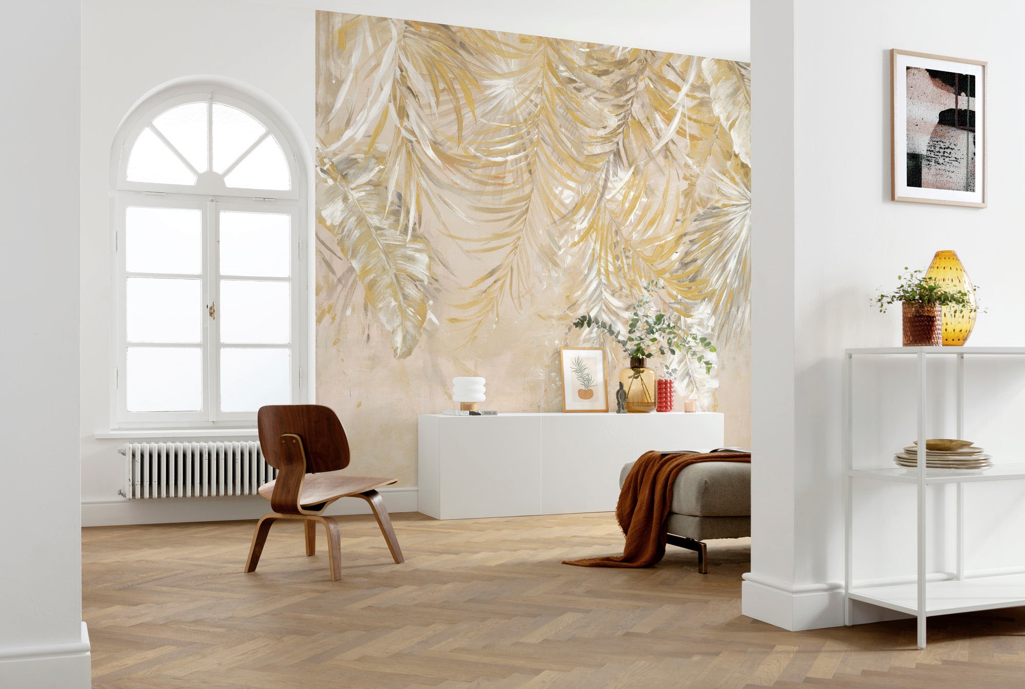 Komar Papier peint intissé »Digitaldruck Vlies -  Coco Champagne - Grösse 400 x 250 cm« imprimé Wohnzimmer, Schlafzimmer