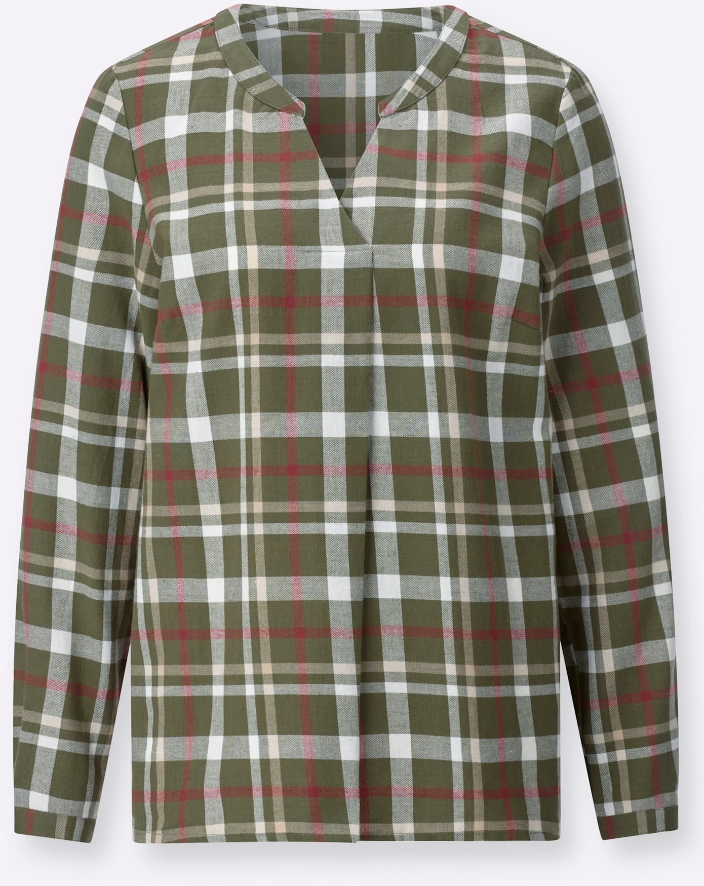 Casual Looks Blouse en flanelle