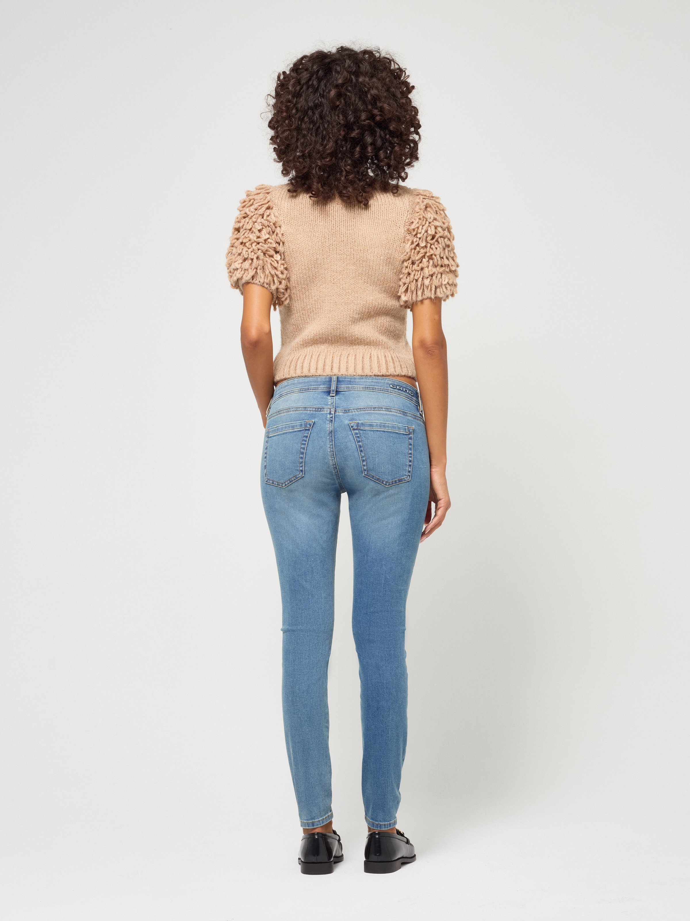 GANG Jeans skinny »94FAITH CROPPED« avec longueur de jambe raccourcie