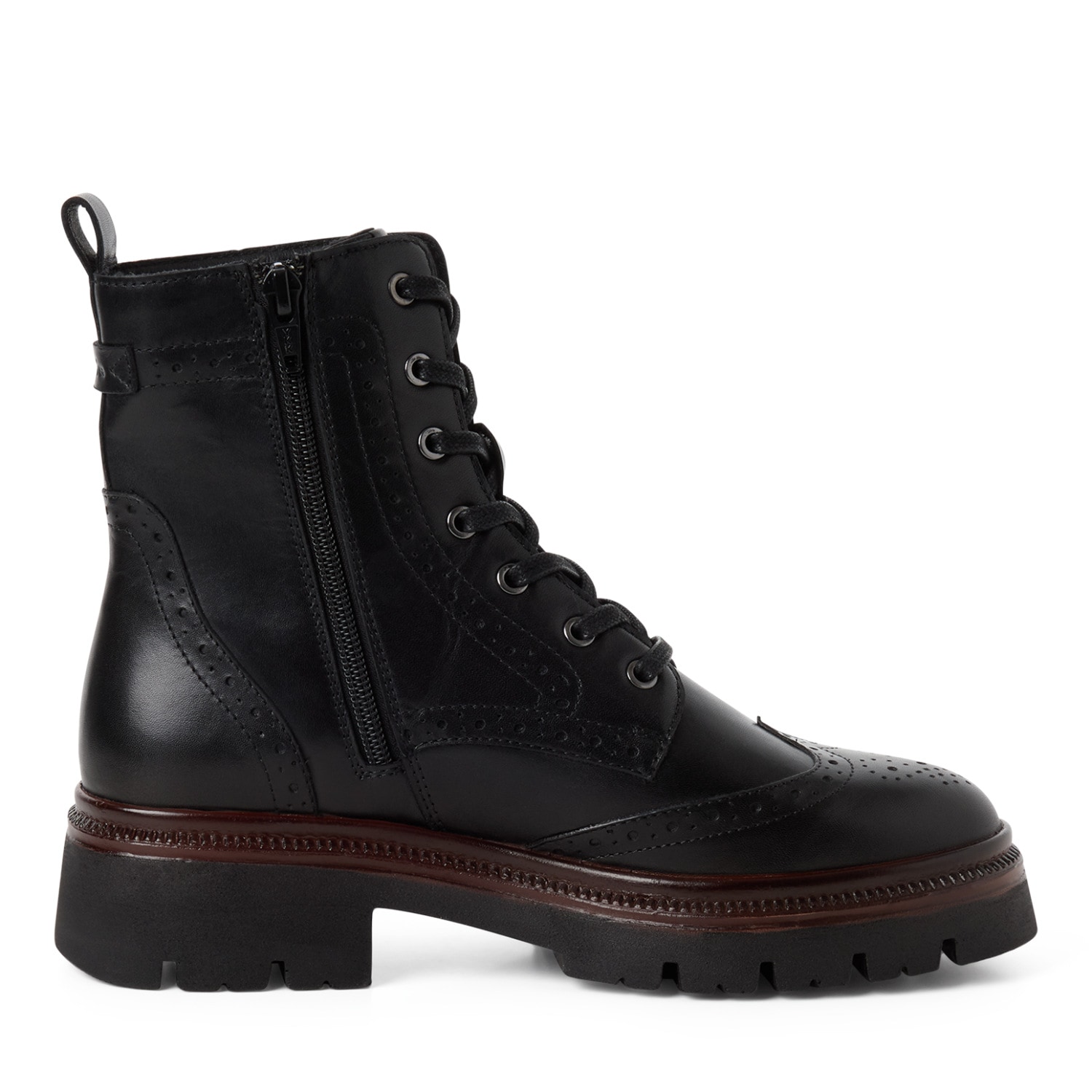 Tamaris Bottes à lacets  Schnürboots mit modischer Lyralochung
