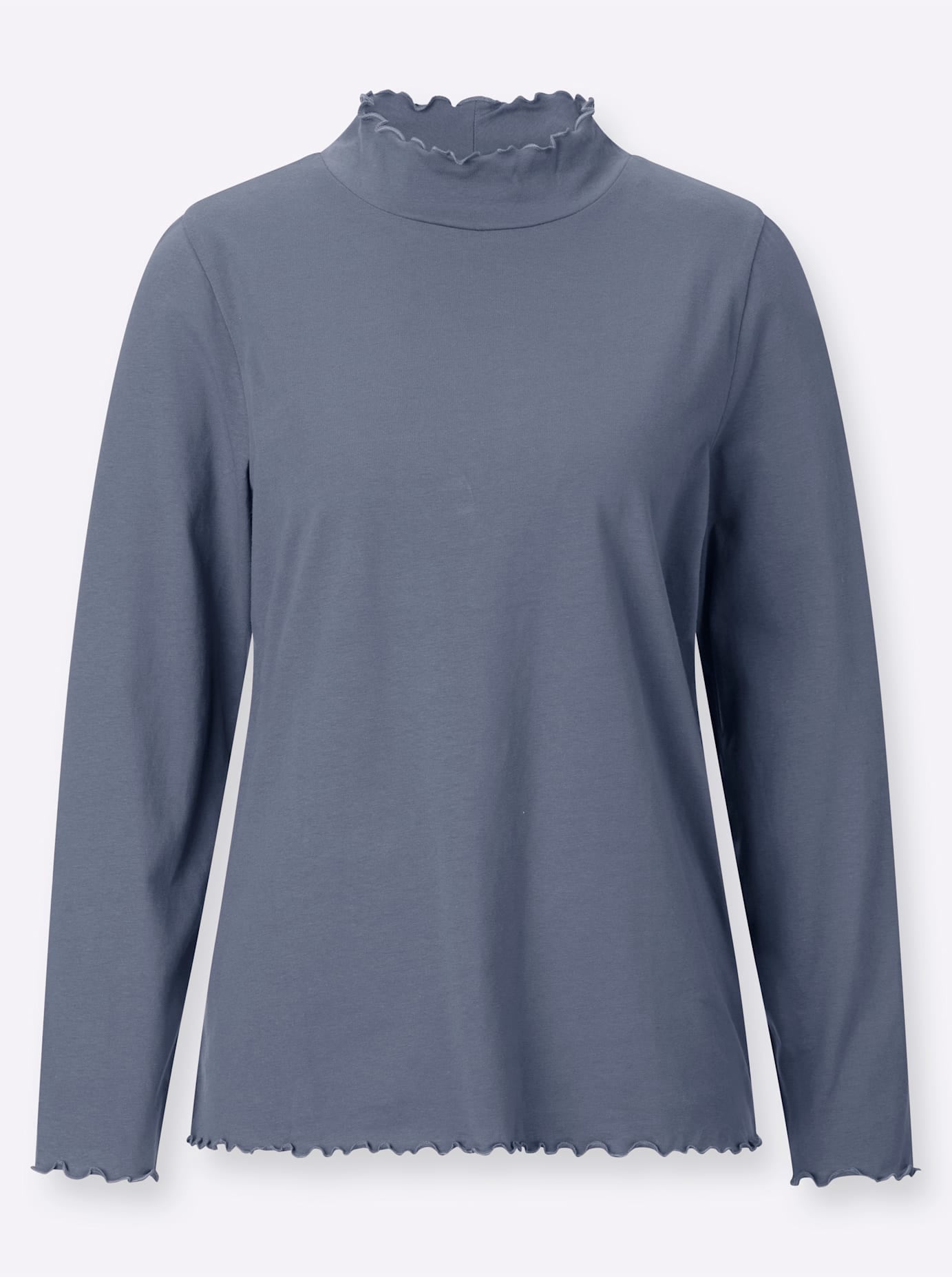 Classic Basics T-shirt à manches longues »Stehkragen-Shirt« 1 cuis