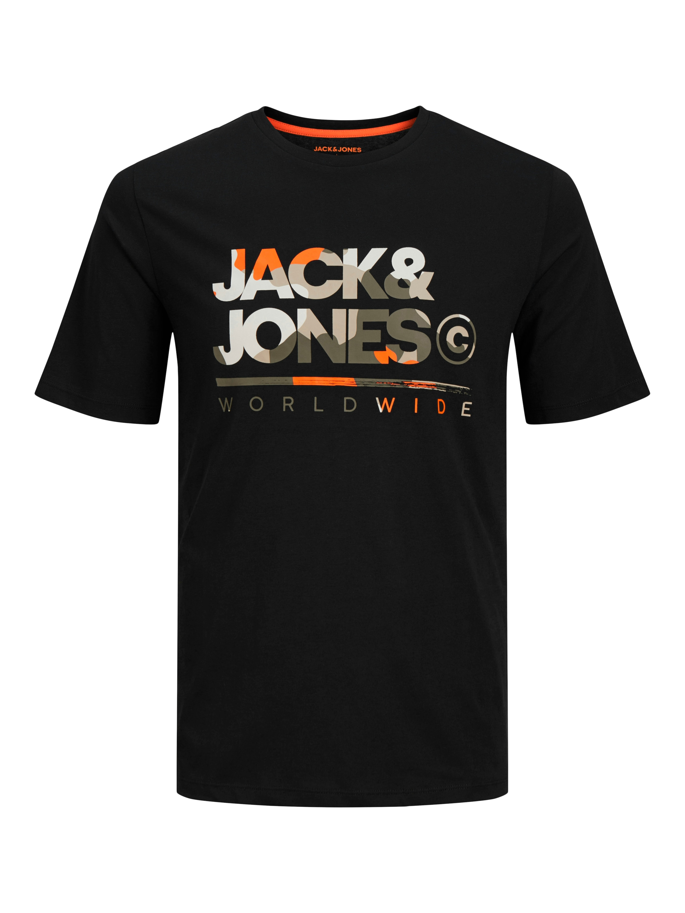 Jack & Jones T-shirt à manches courtes »JJLUKE TEE SS CREW NECK 5PK MP« Paquet, 5 cuis
