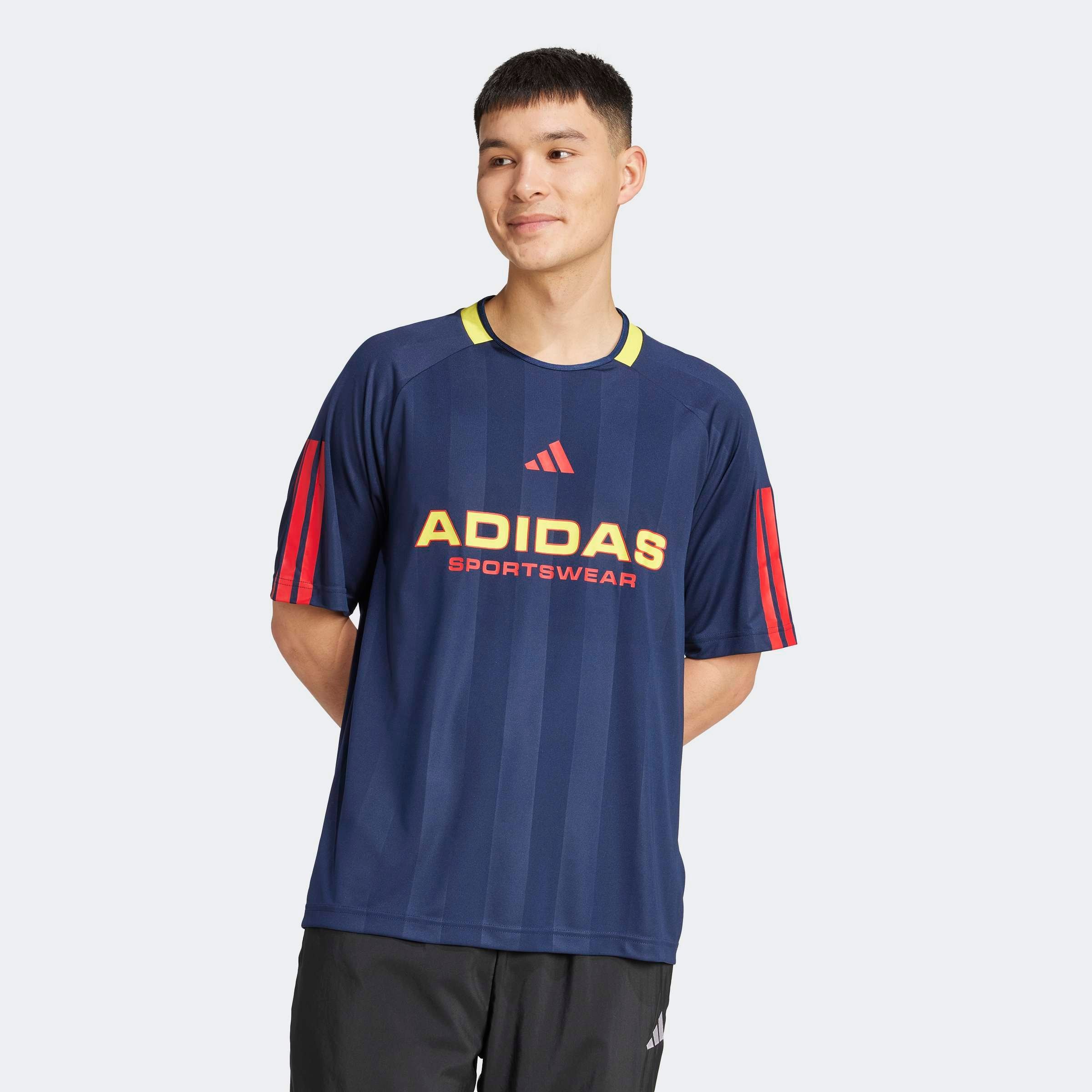 adidas Sportswear T-shirt »HOUSE OF TIRO NATIONS PACK TRIKOT« sportlicher Stil, ohne Verschluss, aus Polyester, pflegeleicht