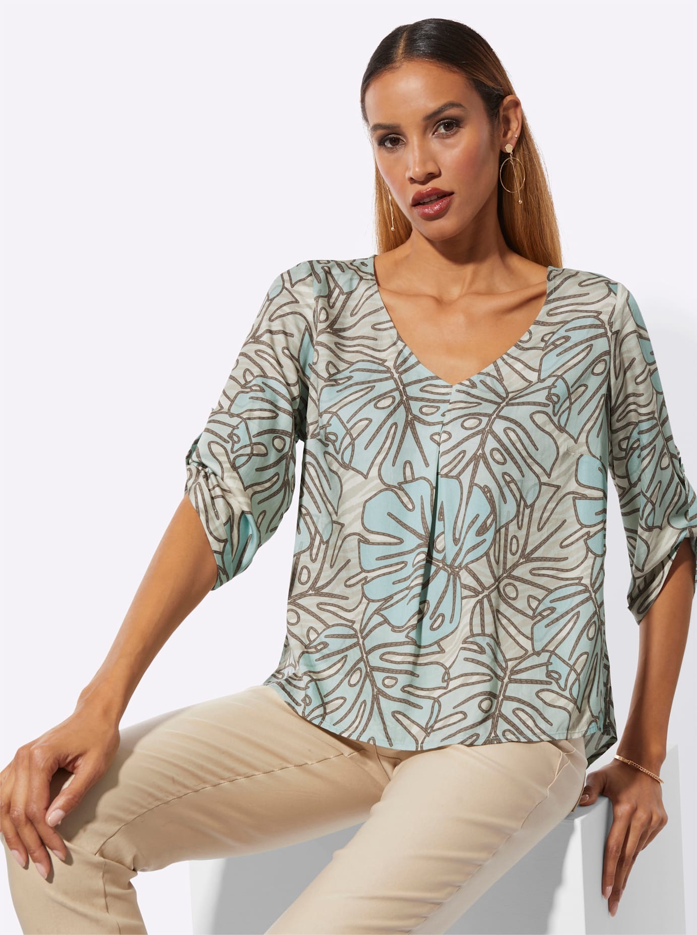 creation L Blouse à pression