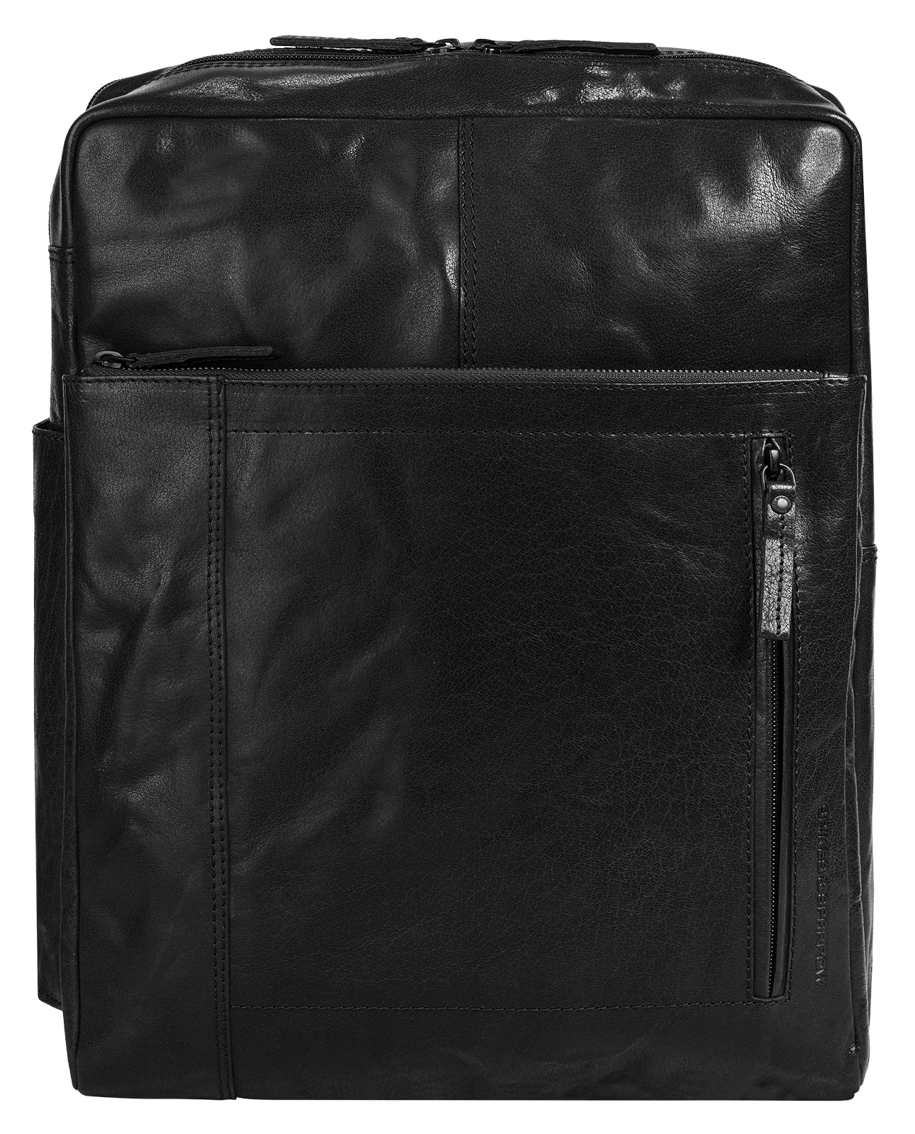 Spikes & Sparrow Laptoprucksack »SPIKES & SPARROW Herren, Damen echt Leder« echt Leder