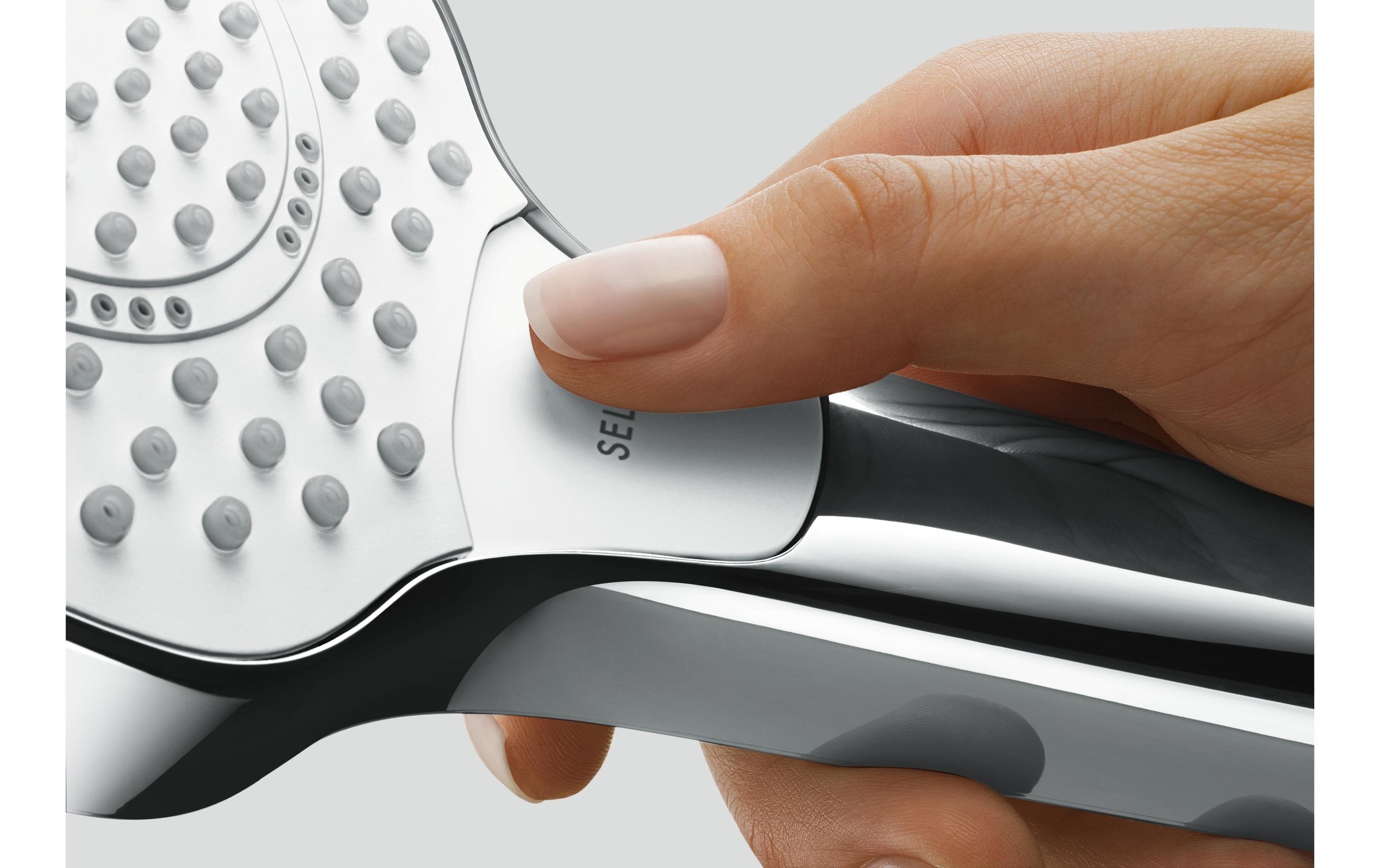hansgrohe Handbrause »Croma Select S« 11cm, Weiss/chrom