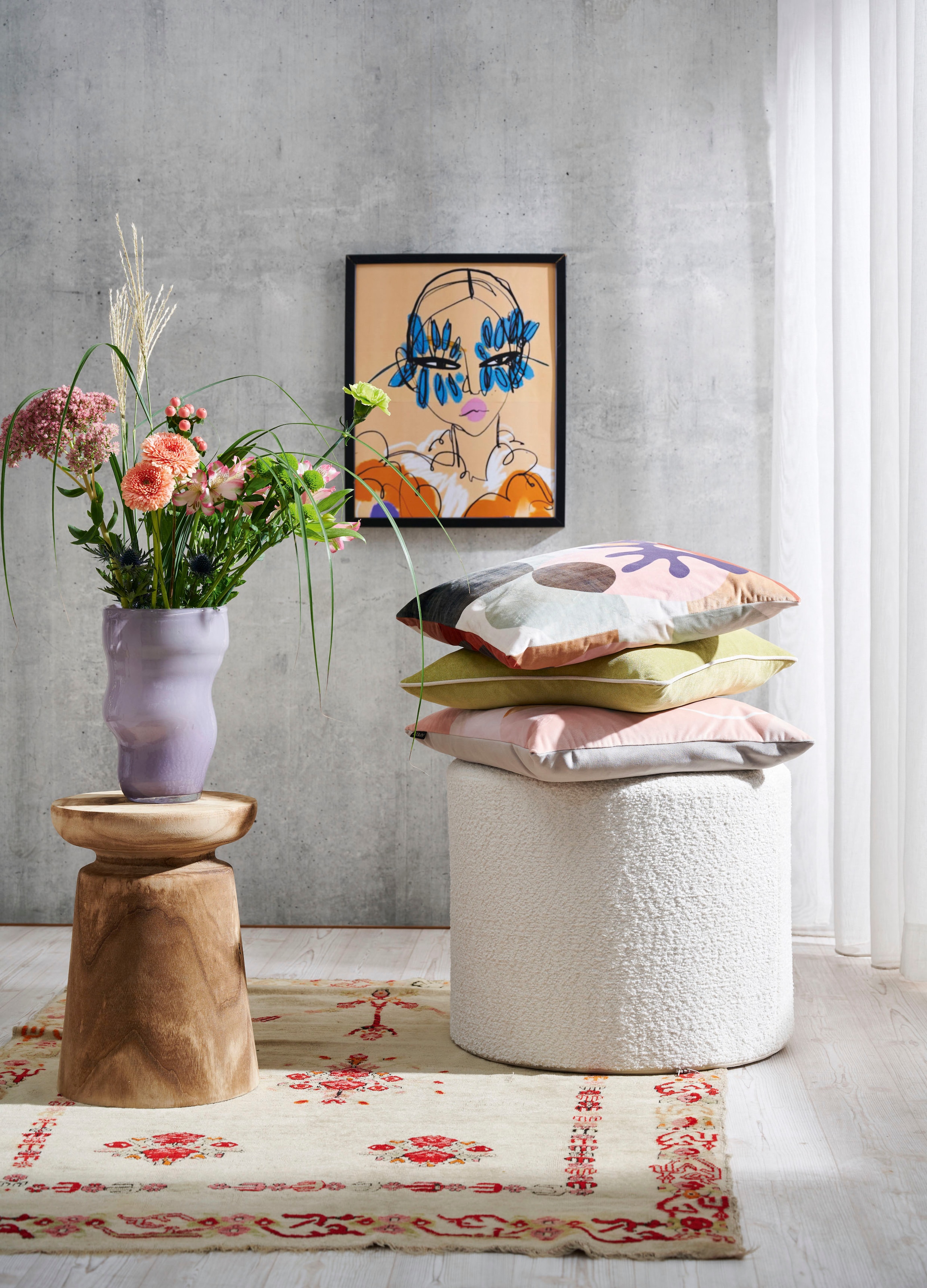 APELT Housse de coussin »Bilbao« ohne Füllung