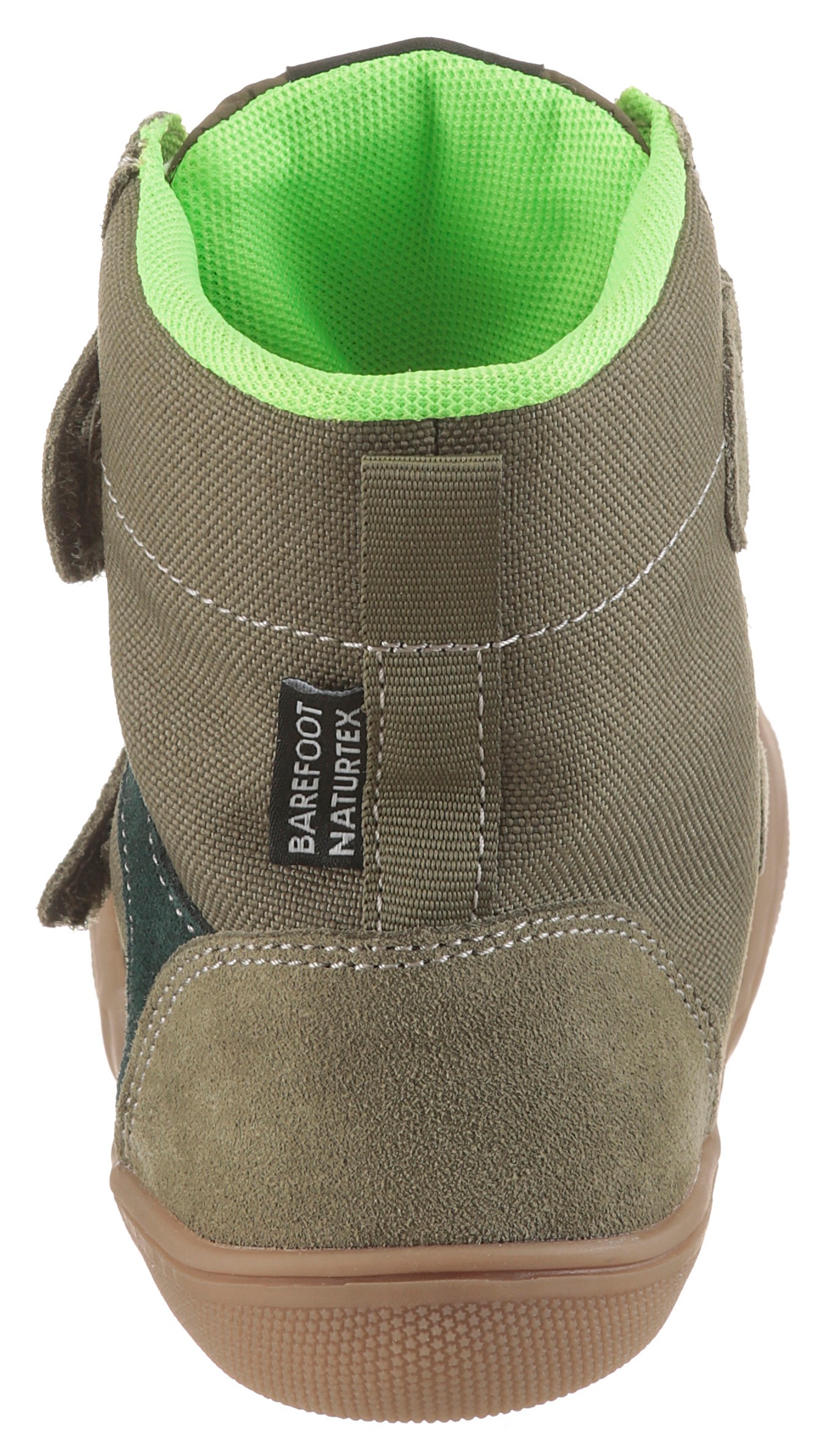 Naturino Bottes d'hiver »BAREFOOT KODDAS VL«  Bottes à scratch avec doublure en laine, gabarit de taille à télécharger