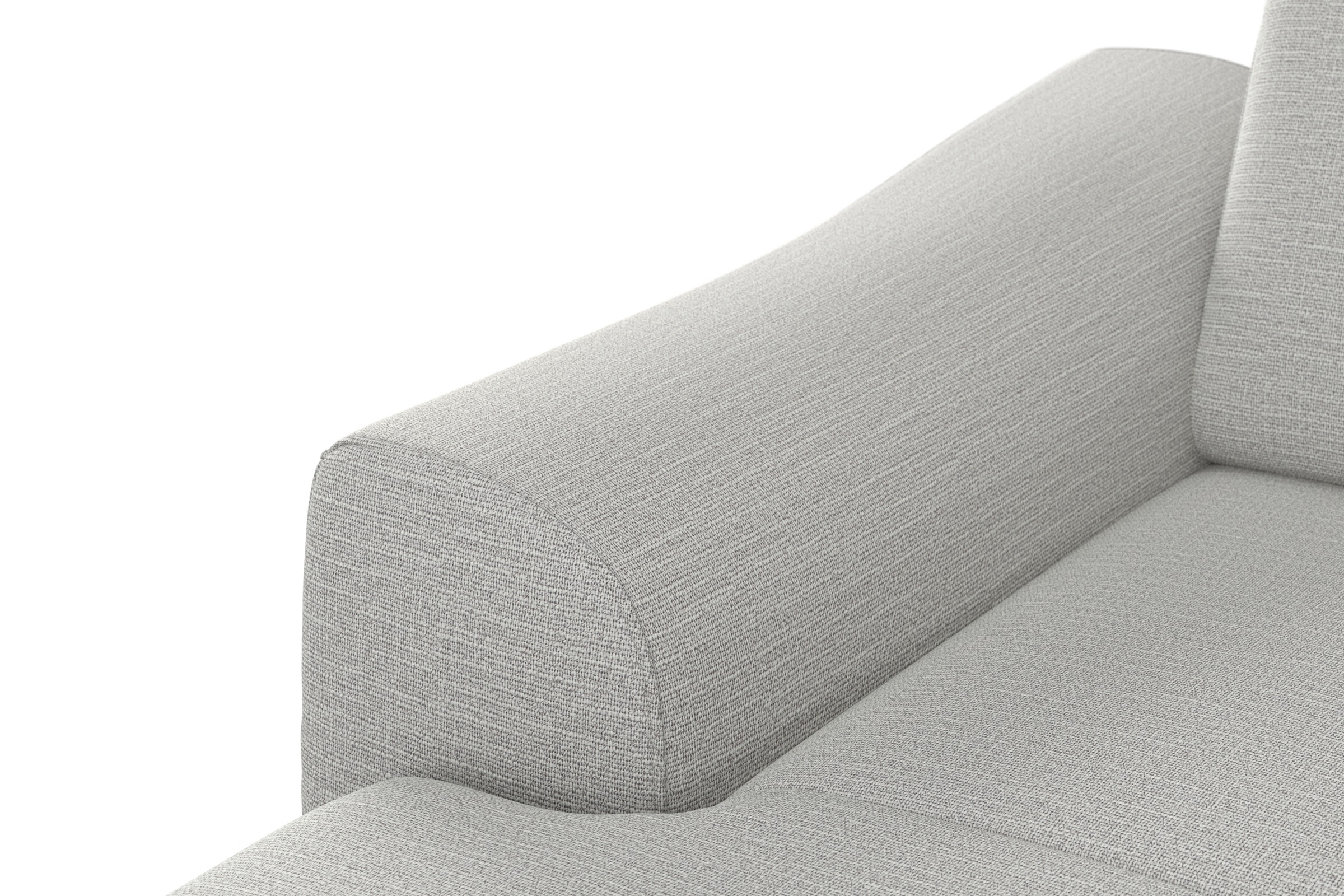 sit&more Wohnlandschaft »Dundee U-Form« mit Federkern und Massivholzfüssen, wahlweise mit Kopfteilverstellung