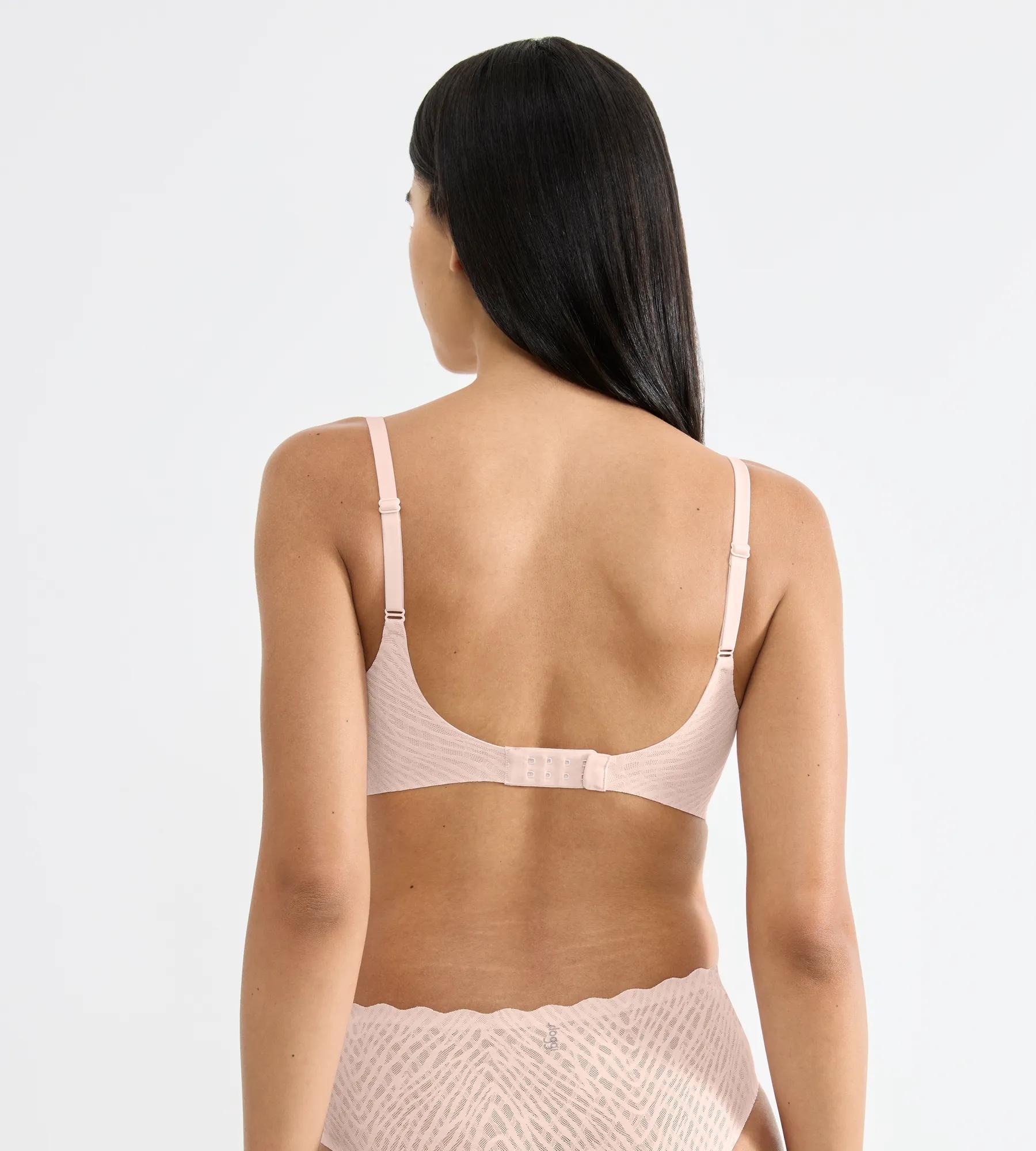 sloggi Soutien-gorge sans armatures »ZERO Feel Bliss THE UP« Spitzenoptik, Lift-Up Effekt, mit herausnehmbaren atmungsaktiven Pads