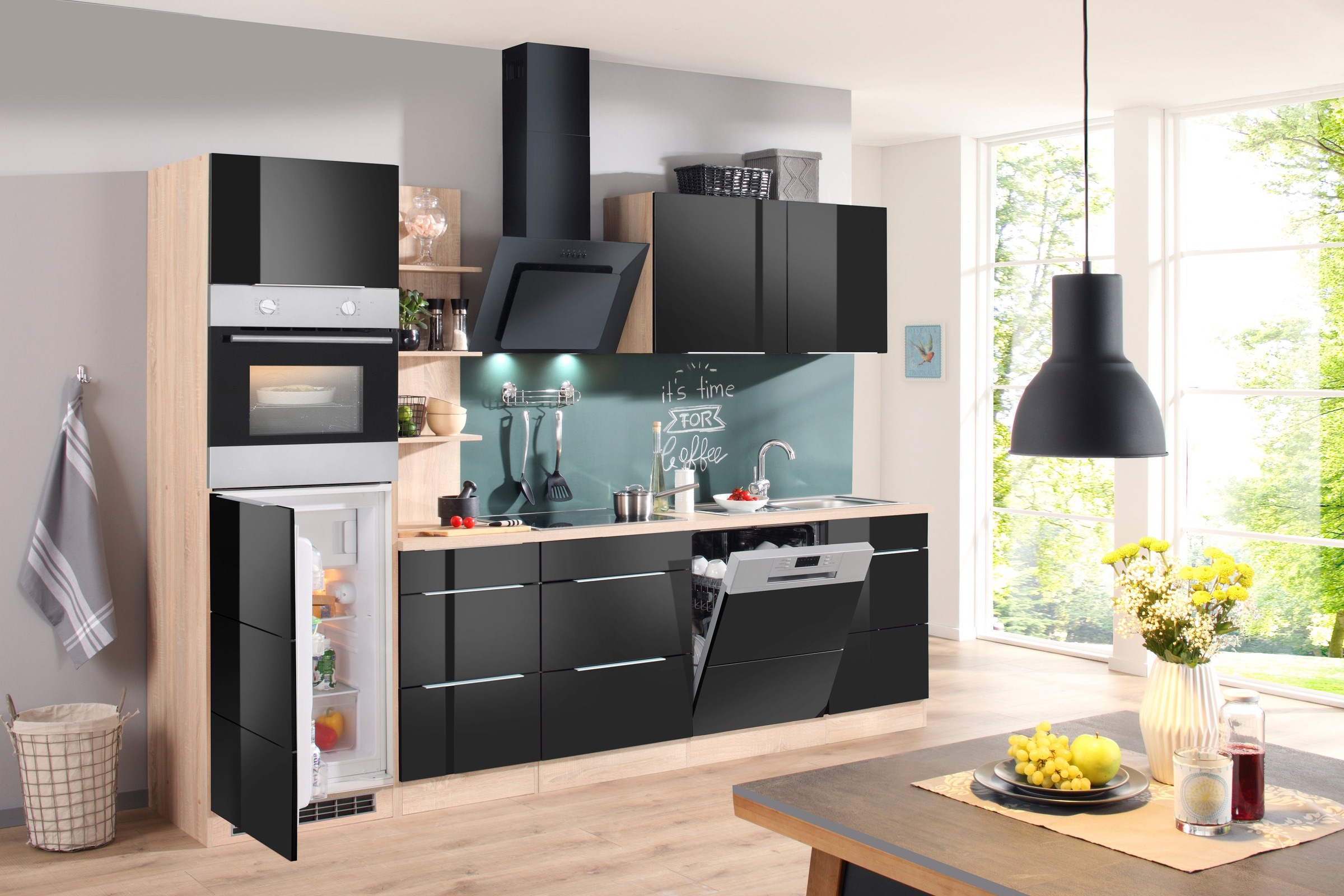KOCHSTATION Armoire d'encastrement pour table de cuisson »KS-Brindisi« 60 cm de large, pour plaque de cuisson autonome