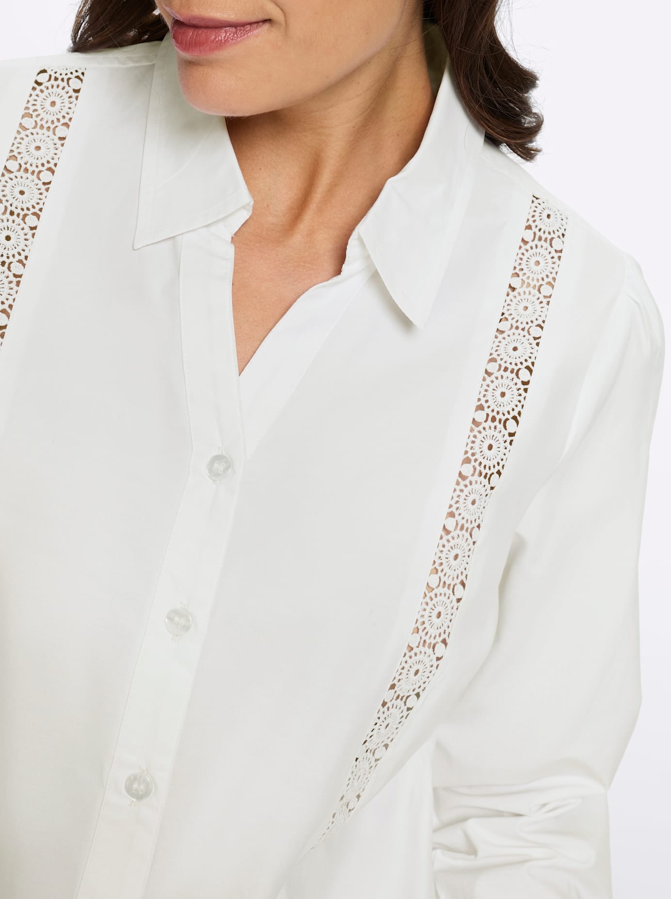 Inspirationen Blouse en dentelle
