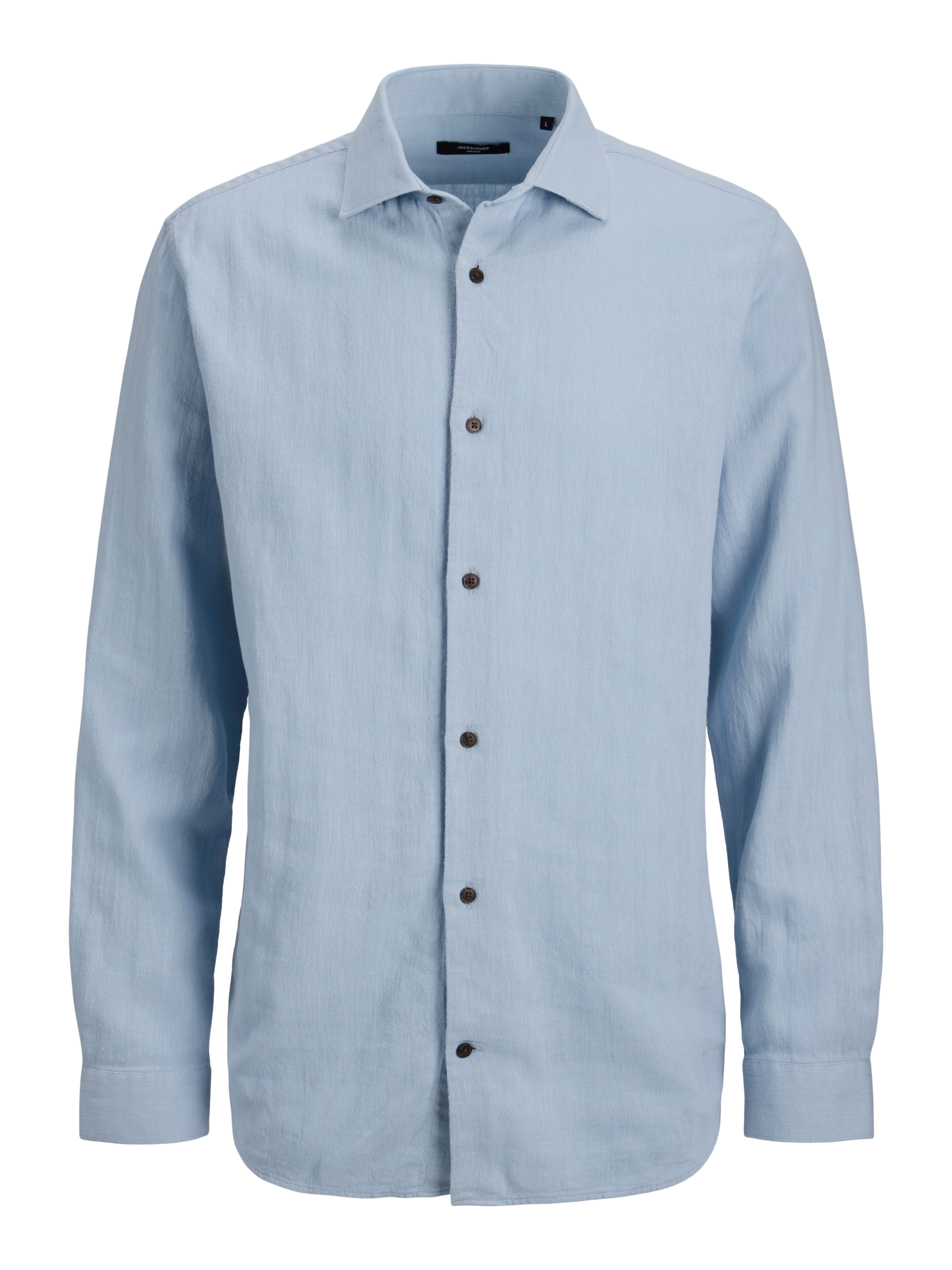 Jack & Jones Langarmhemd »JPRBLAPARKER LINEN BLEND L/S SHIRT SN«