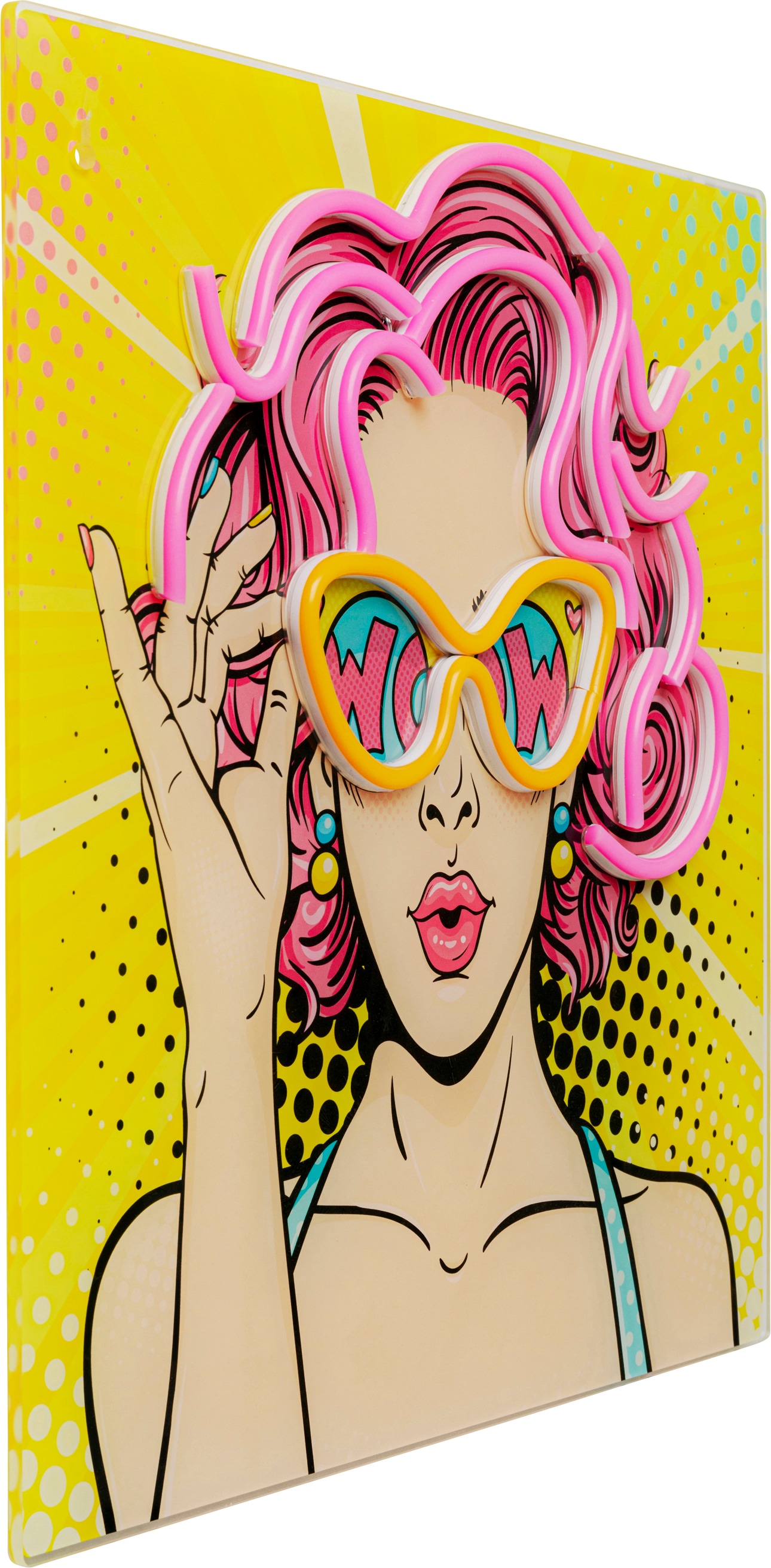 Kare Design Tableau en verre