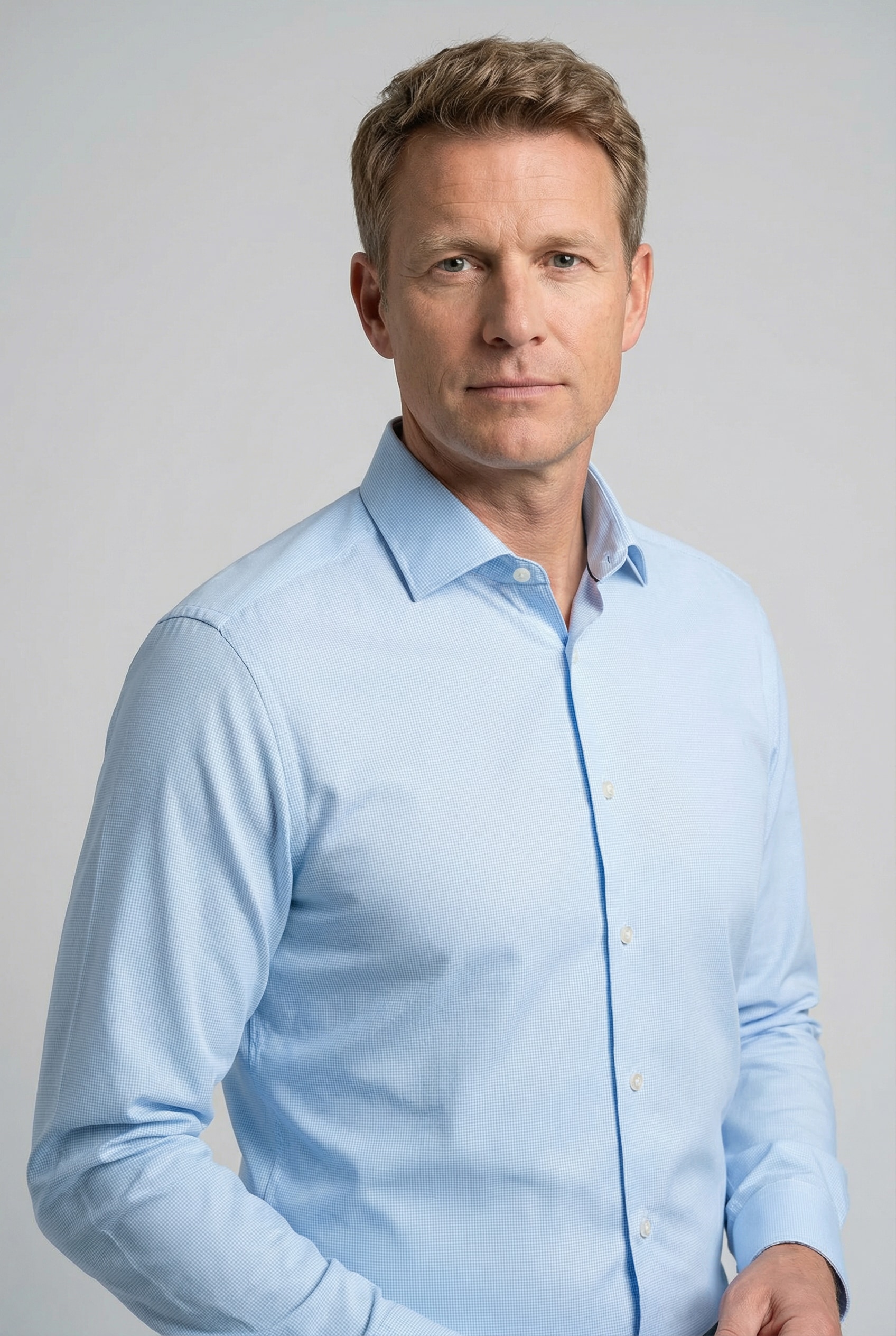 OLYMP Chemise à manches longues »Luxor 24/Seven« Businesshemd, Jersey, modern fit, New Kentkragen