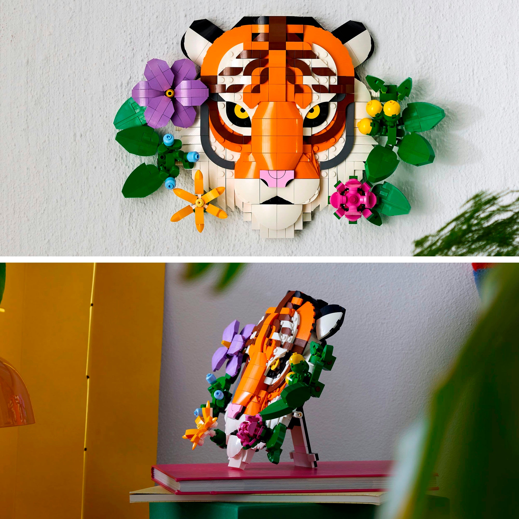 LEGO® Pions de construction »Fauna Collection - Tiger (31217), LEGO ART« Made in Europe