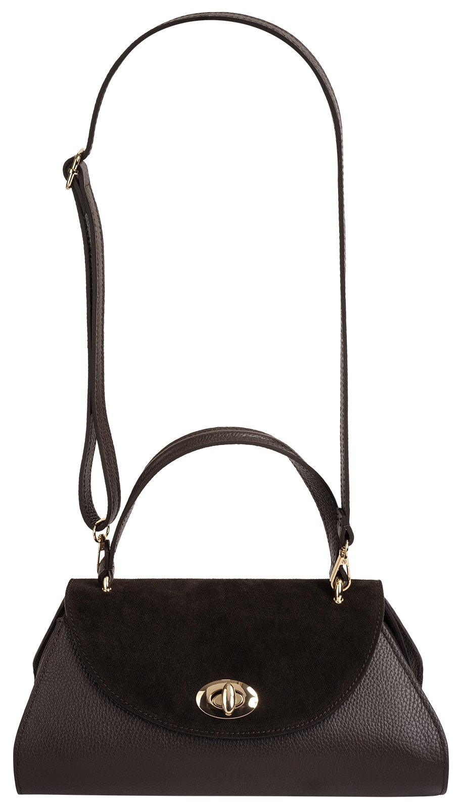 forty° Sac à bandoulière »FORTY° Damen LIRAMARA echt Leder, Made in Italy« cuir véritable, fabriqué en Italie