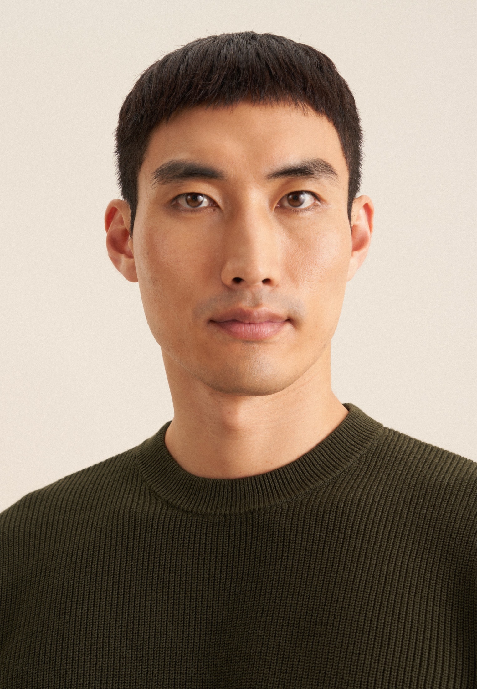 seidensticker Strickpullover »Schwarze Rose« 1/1 Rundhals Uni