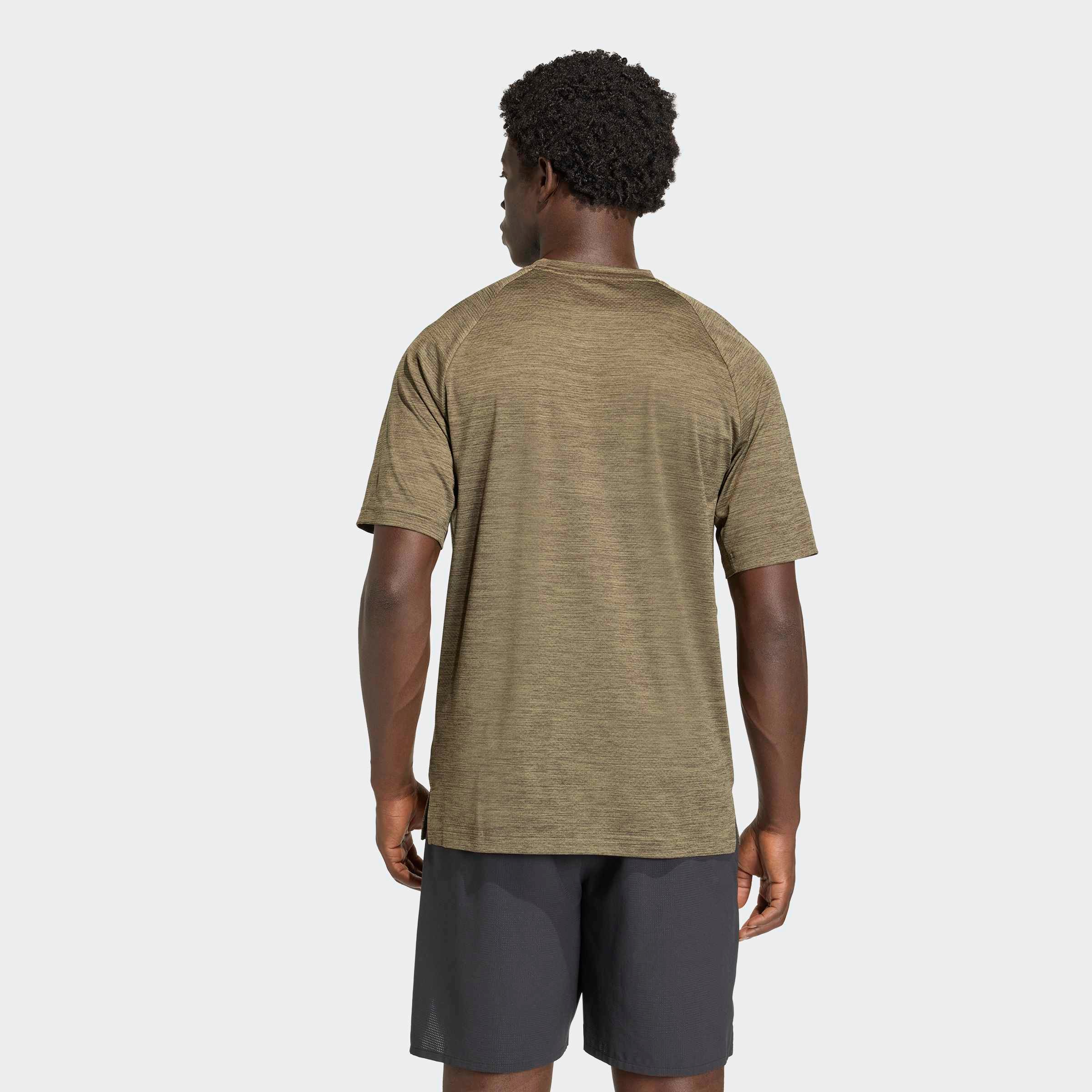 adidas Performance T-Shirt »TECH ESSENTIALS WORKOUT« sportlicher Stil, mit Rundhalsausschnitt, Kurzarm, normale Länge