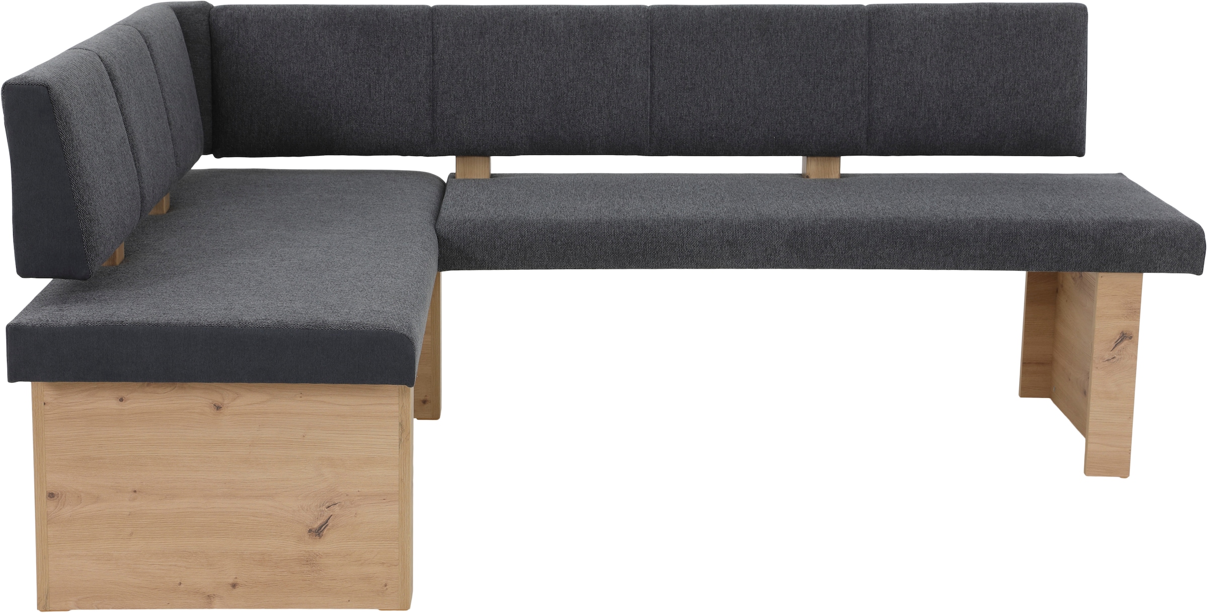 HELA Essgruppe »ODER« 4 Stk. tlg. Säulentisch 138x80 cm, rechts-links montierbar, Stuhl 140 kg belastbar