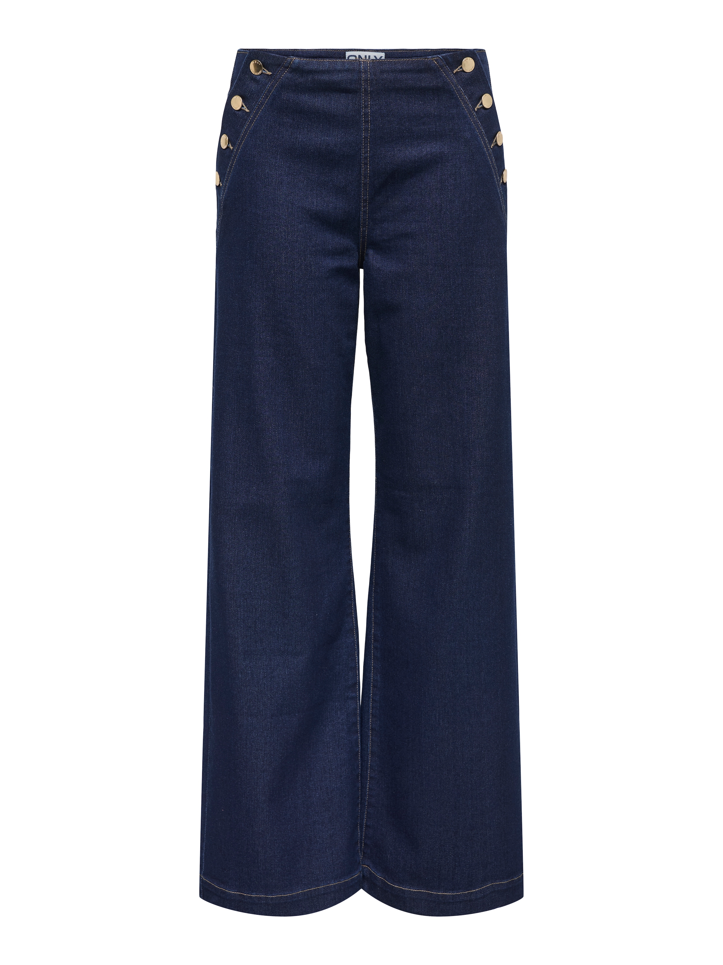 ONLY Jeans taille haute »ONLMADELINE BUTTON HW WIDE DNM GUA«