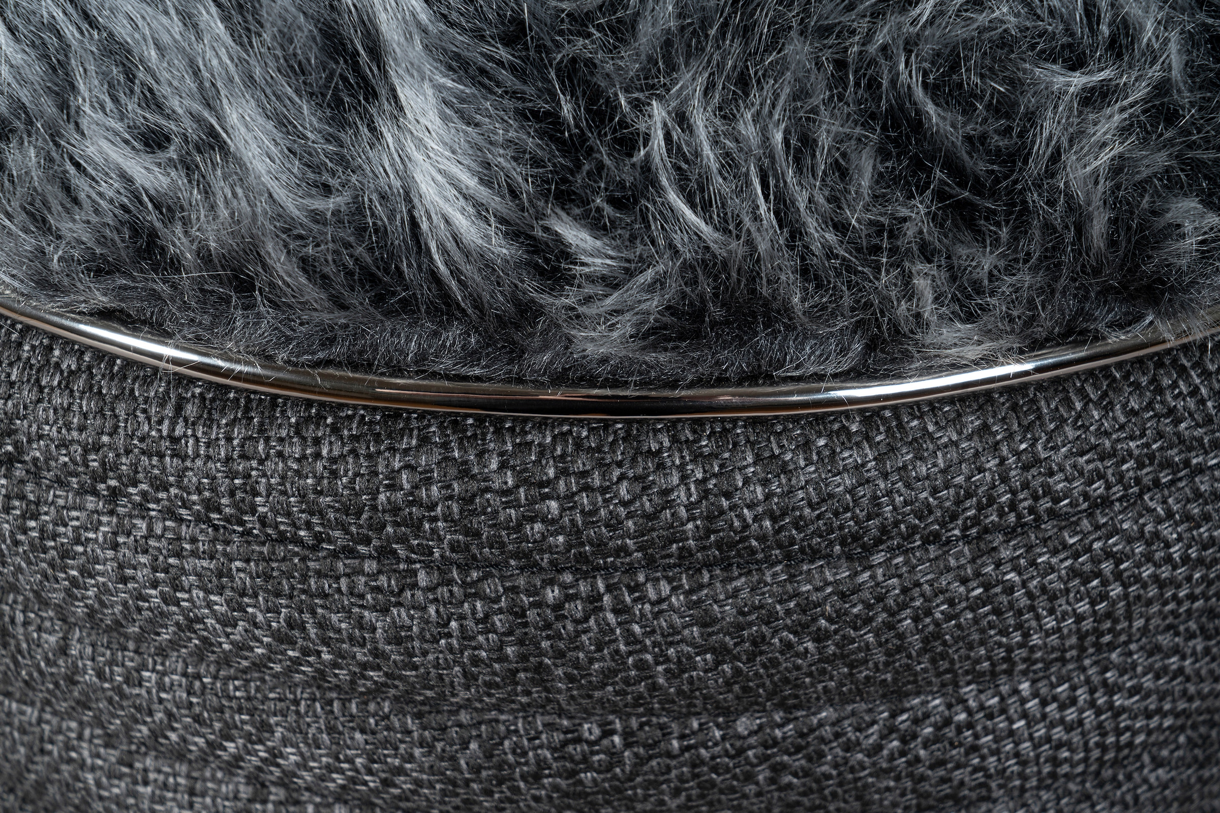 Kayoom Pouf »Hocker Doric, trendiger Look, ästhetische Farbgebung, schöne Steppung« 1 cuis tlg. komfortabel, hochqualitativ, pflegeleicht, hochwertige Materialien