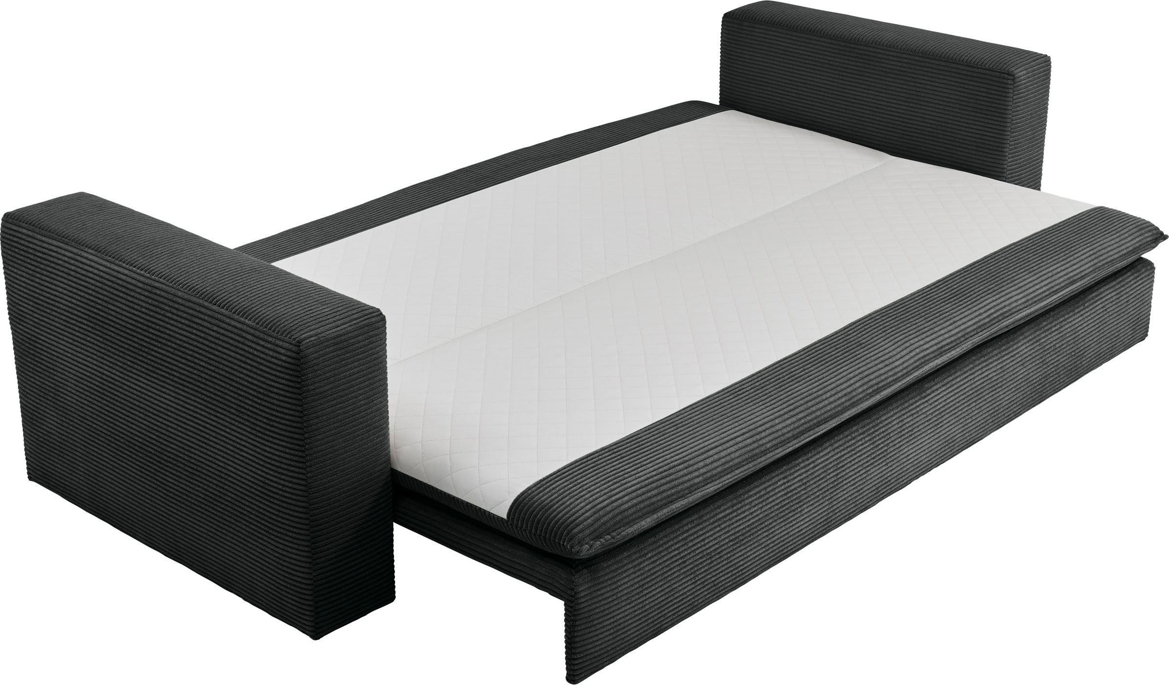 Home affaire Sitzgruppe »PIAGGE« 2 Stk. tlg. 3-Sitzer-Sofa mit Bettfunktion und Loveseat-Hocker im Set