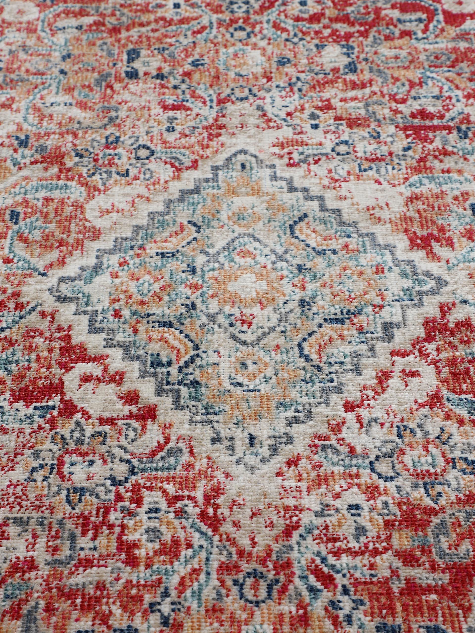 carpetfine Teppich »Noah_1« rechteckig 3 mm Höhe Orient Vintage Look, Wohnzimmer