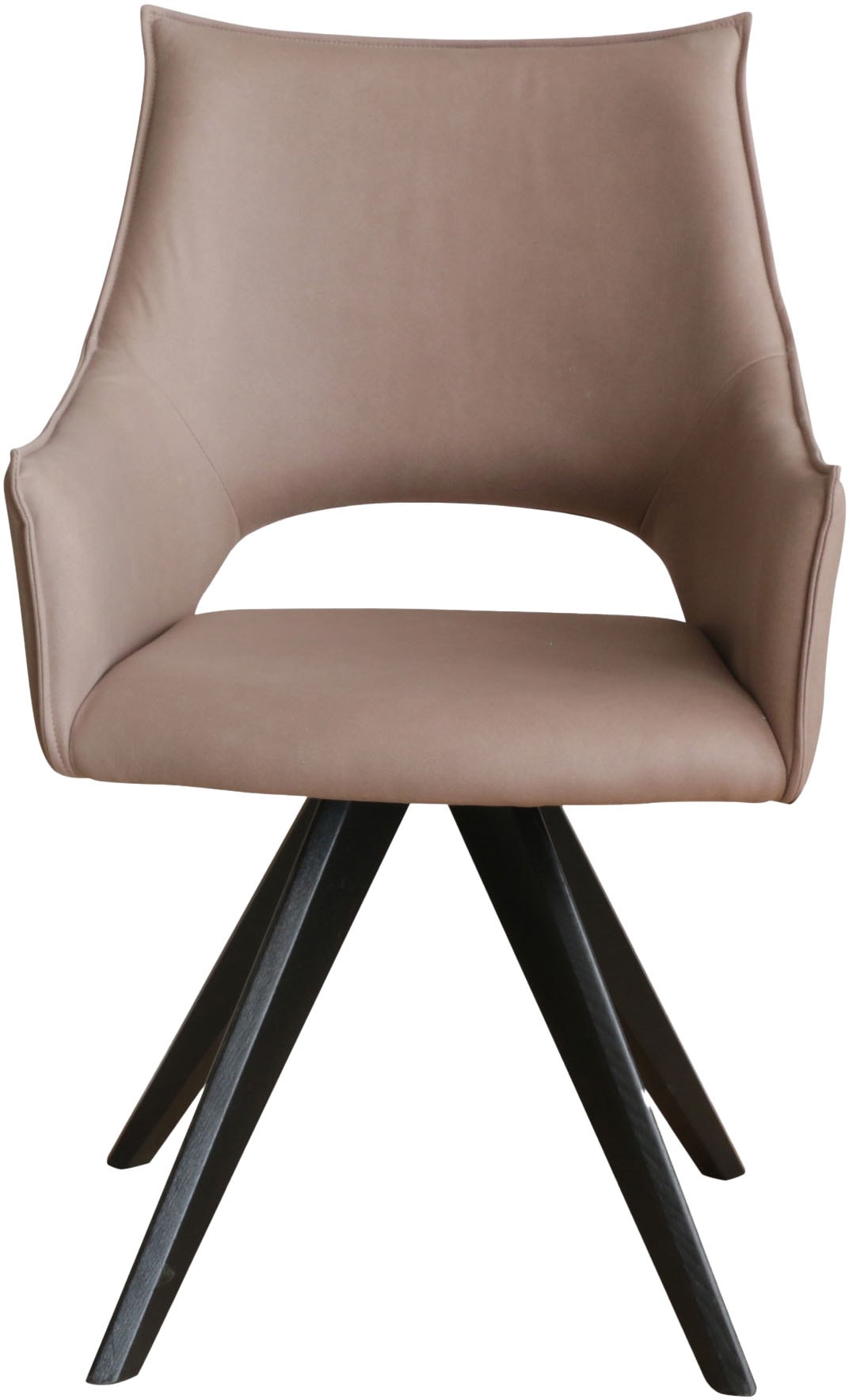 GOODproduct Chaise avec accoudoirs »Odin« () Moderner Polsterstuhl mit Stoffbezug