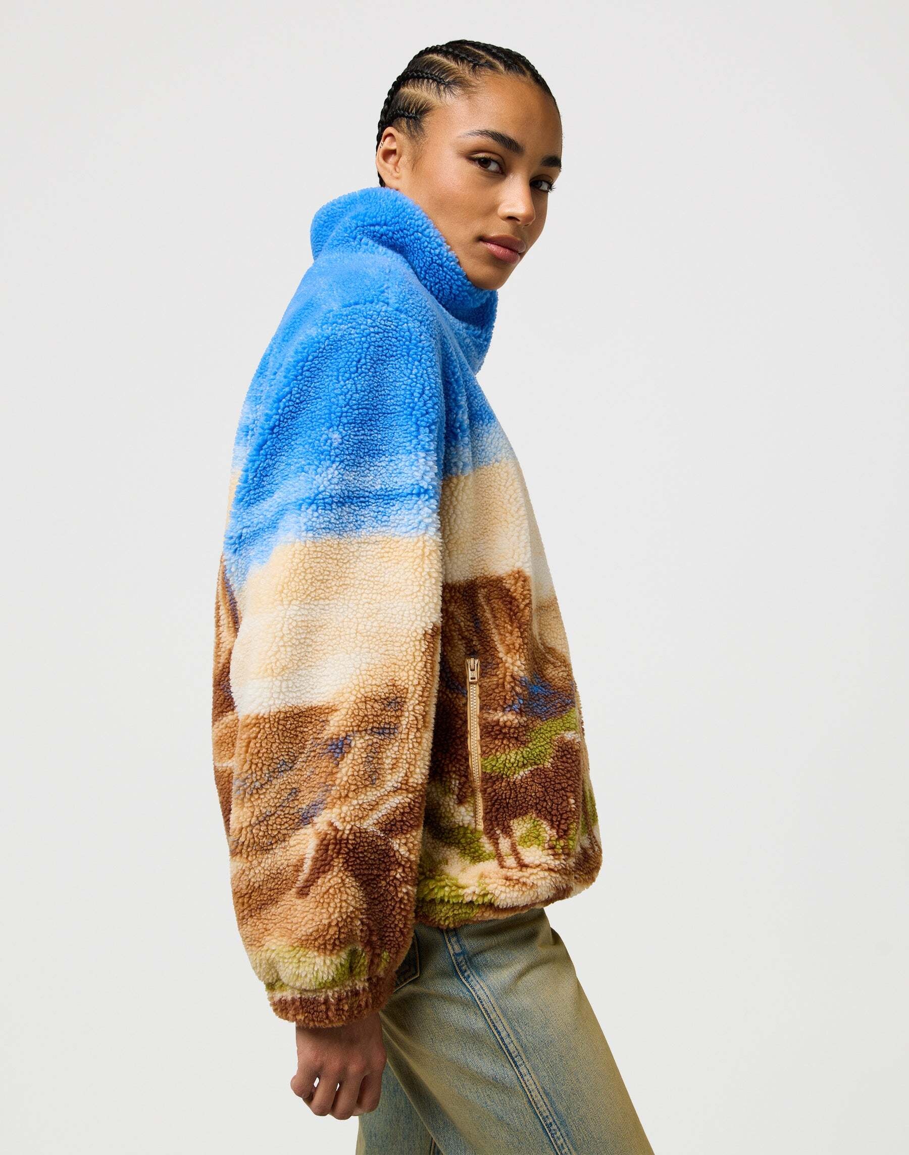 Wrangler Fleecejacke »WRANGLER Fleecejacke Transitional Fleece«