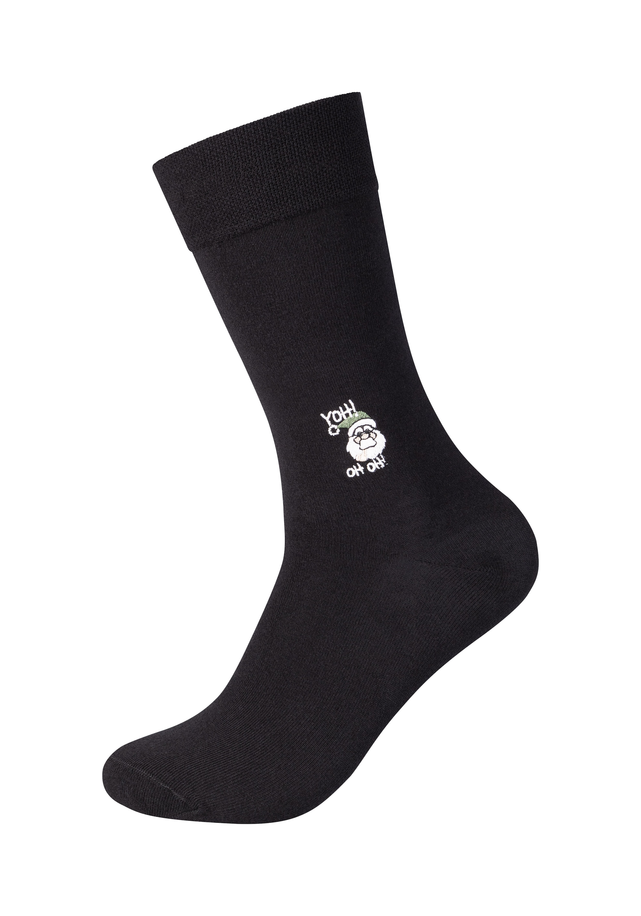 Camano Socken 3 Paar,  mit festlich gestalteten Paaren