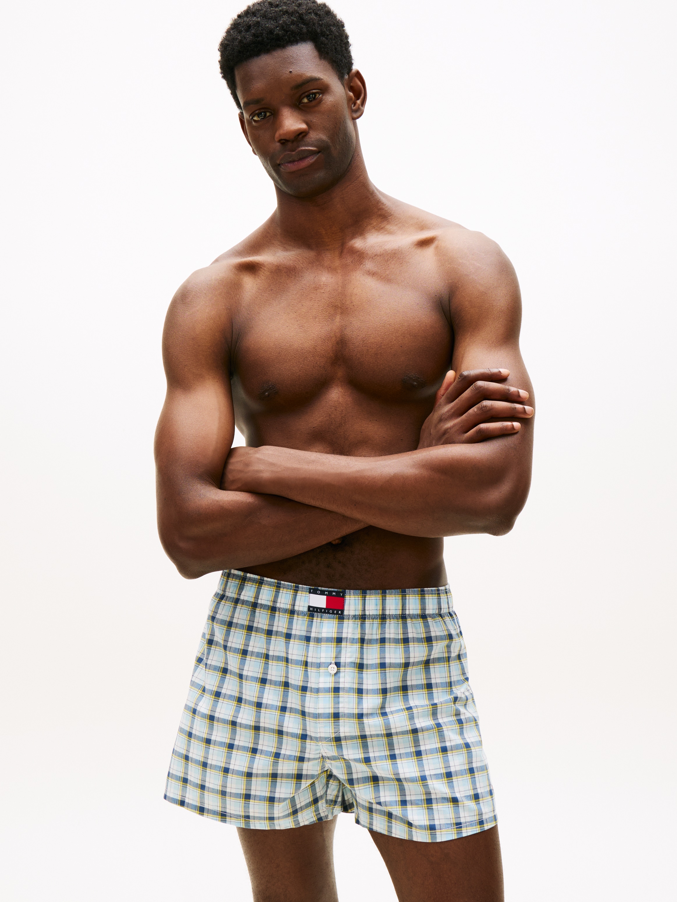 Tommy Hilfiger Underwear Webboxer »3P WOVEN BOXER PRINT« 3 cuis mit Print