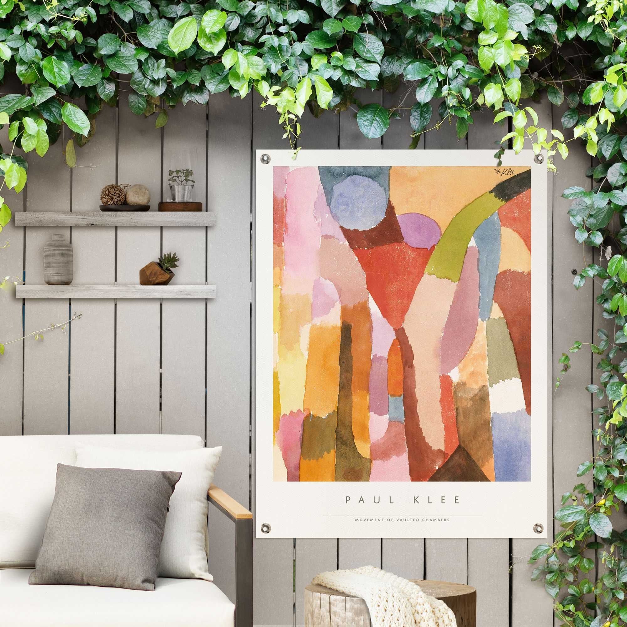 Reinders! Poster »Paul Klee I« Outdoor für Garten oder Balkon