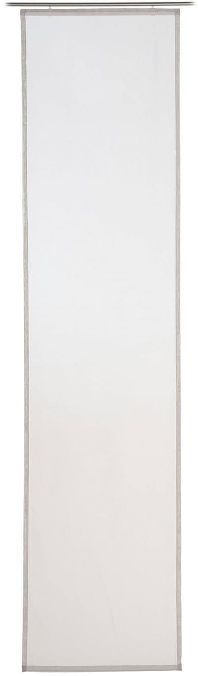 Gözze Schiebegardine »Sambia Schiebevorhang« Paneelwagen 1 Stk. tlg. HxB: 245x60, Voilé Uni, inklusive Montagezubehör