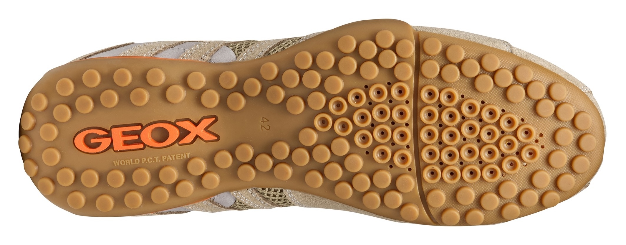 Geox Schnürschuh »U SNAKE ORIGINAL«  , Schnürschuh, Freizeitschuh, Trekking Sneaker mit Lederinnensohle