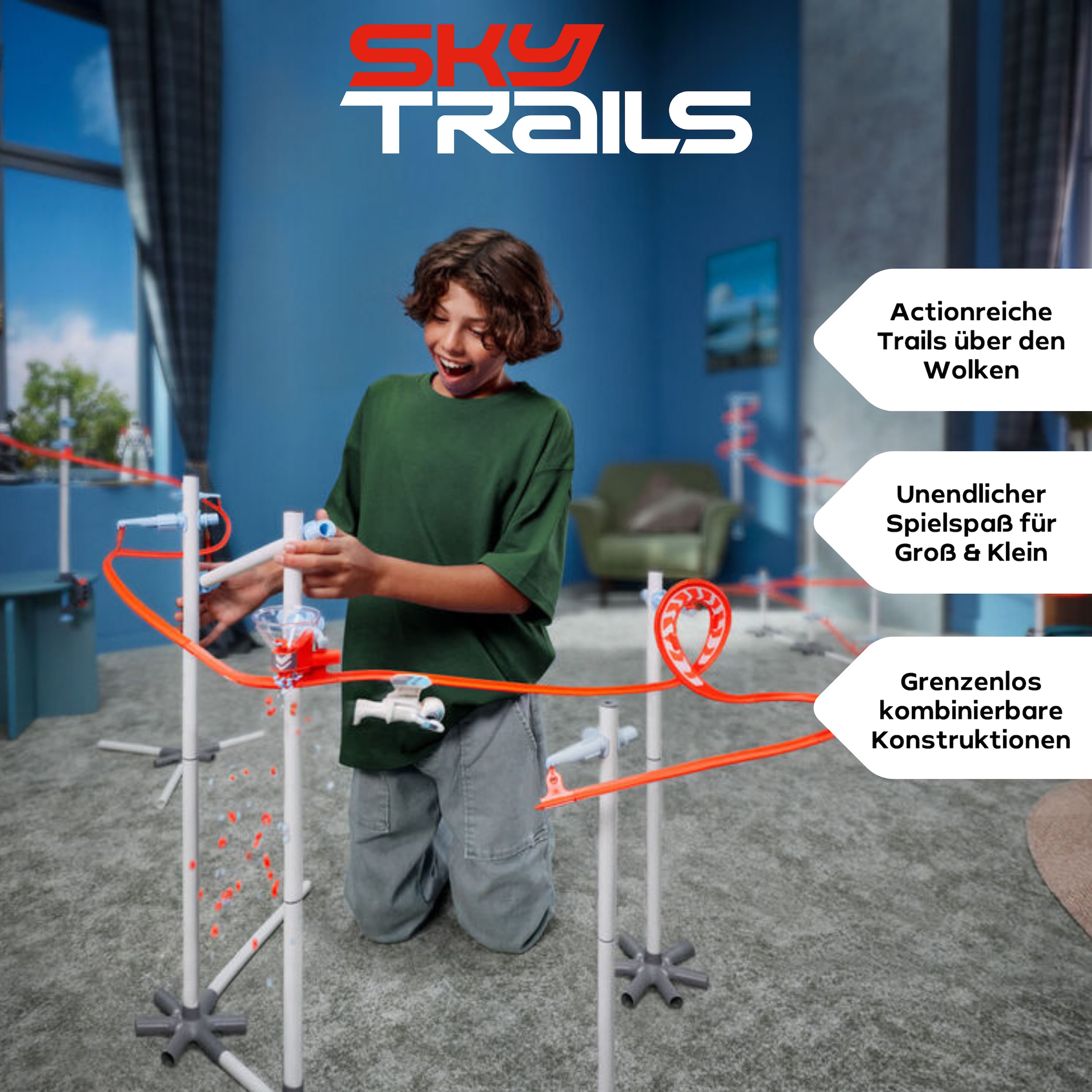 Playmobil® Konstruktions-Spielset »Starter Kit S1 (71969), Sky Trails« Made in Europe