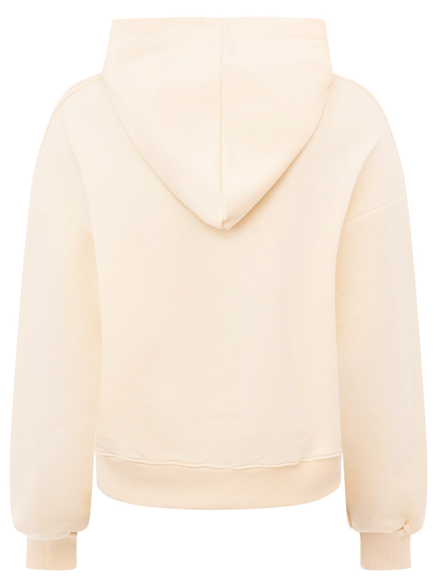 Zwillingsherz Hoodie »"Smile"«, capuche, manches longues, poignets élastiques, grand imprimé néon,
