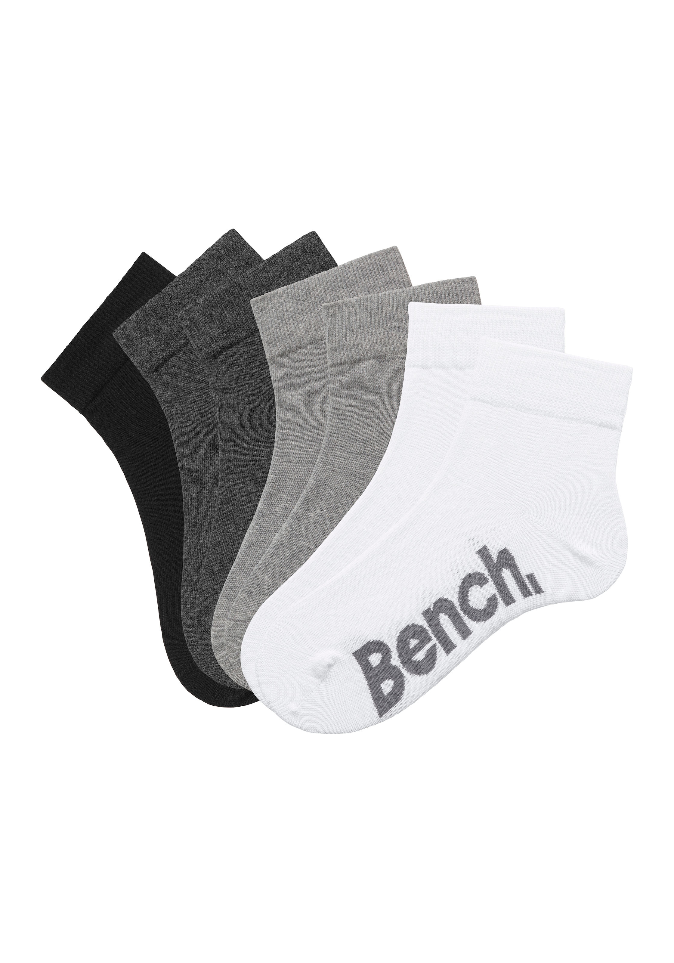 Bench. Chaussettes courtes Federtasche, 7 cuis tlg. in ansprechendem Mäppchen mit Reissverschluss
