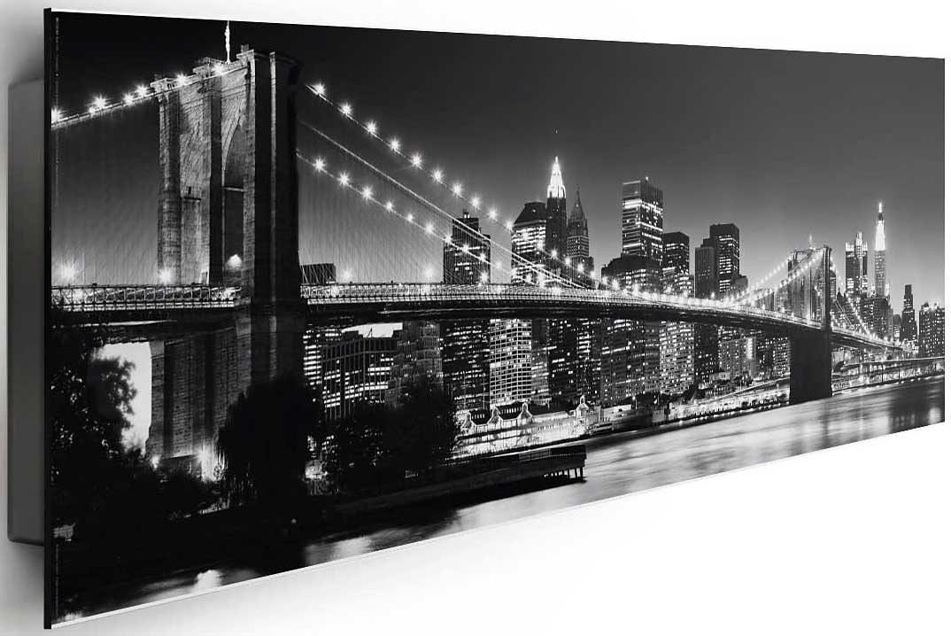 Reinders! Bild »New York - Brooklyn Bridge black &« 90/30 cm