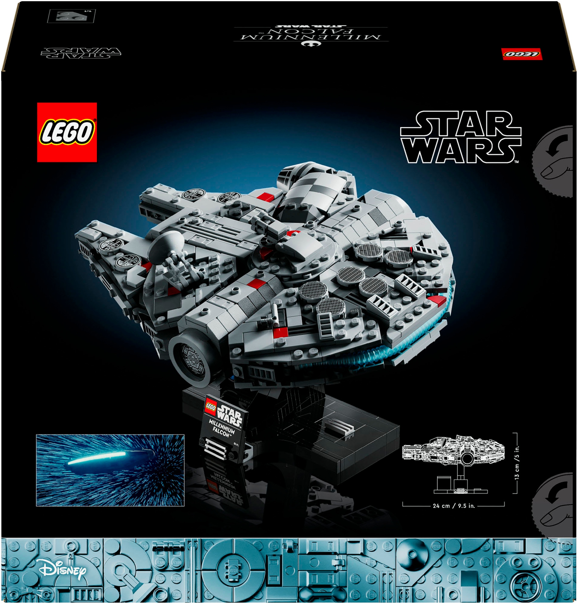 LEGO® Pions de construction »Millennium Falcon™ LEGO (75375), LEGO® Star Wars™« Made in Europe