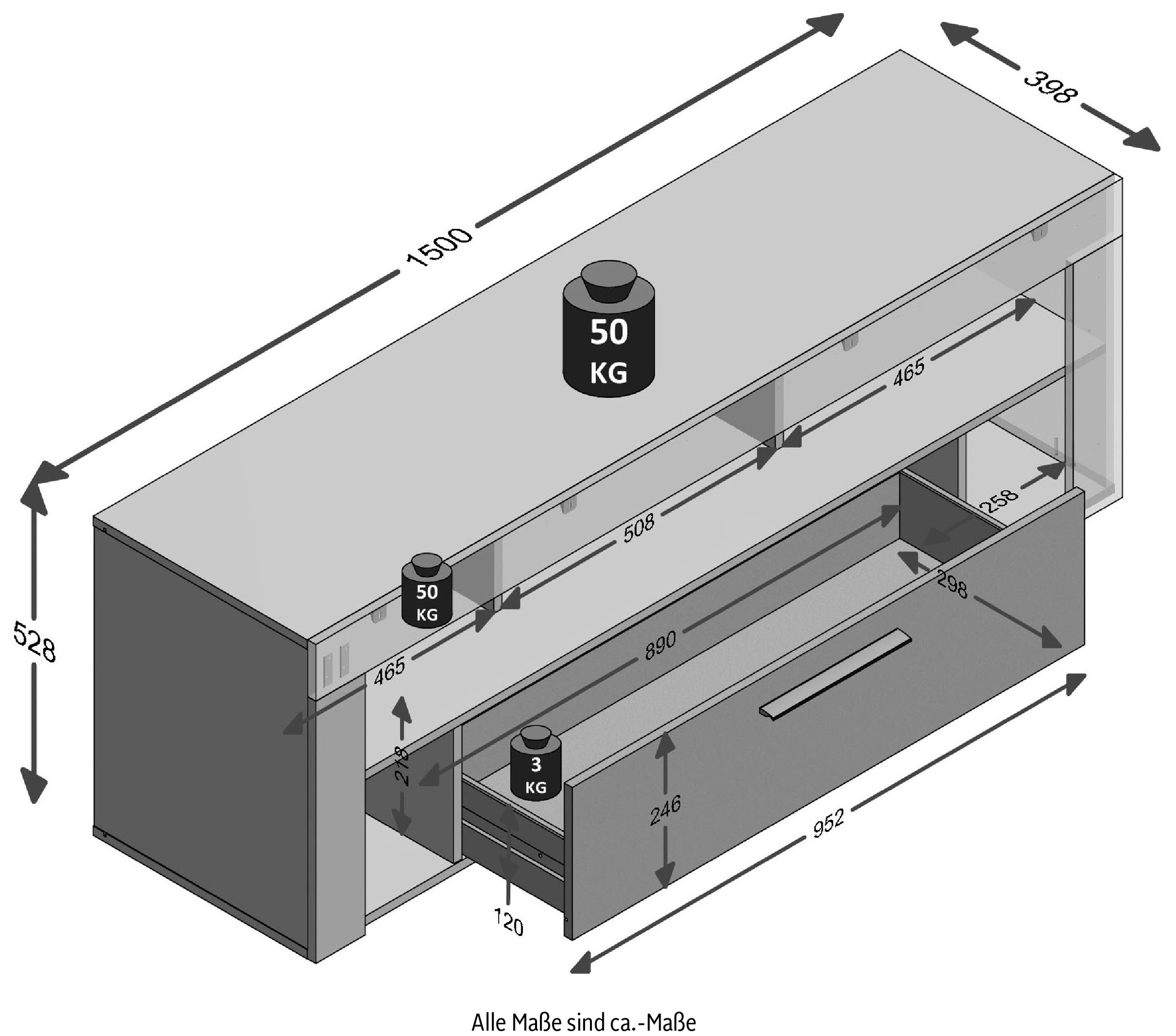 FMD Table basse »VIBIO 1«