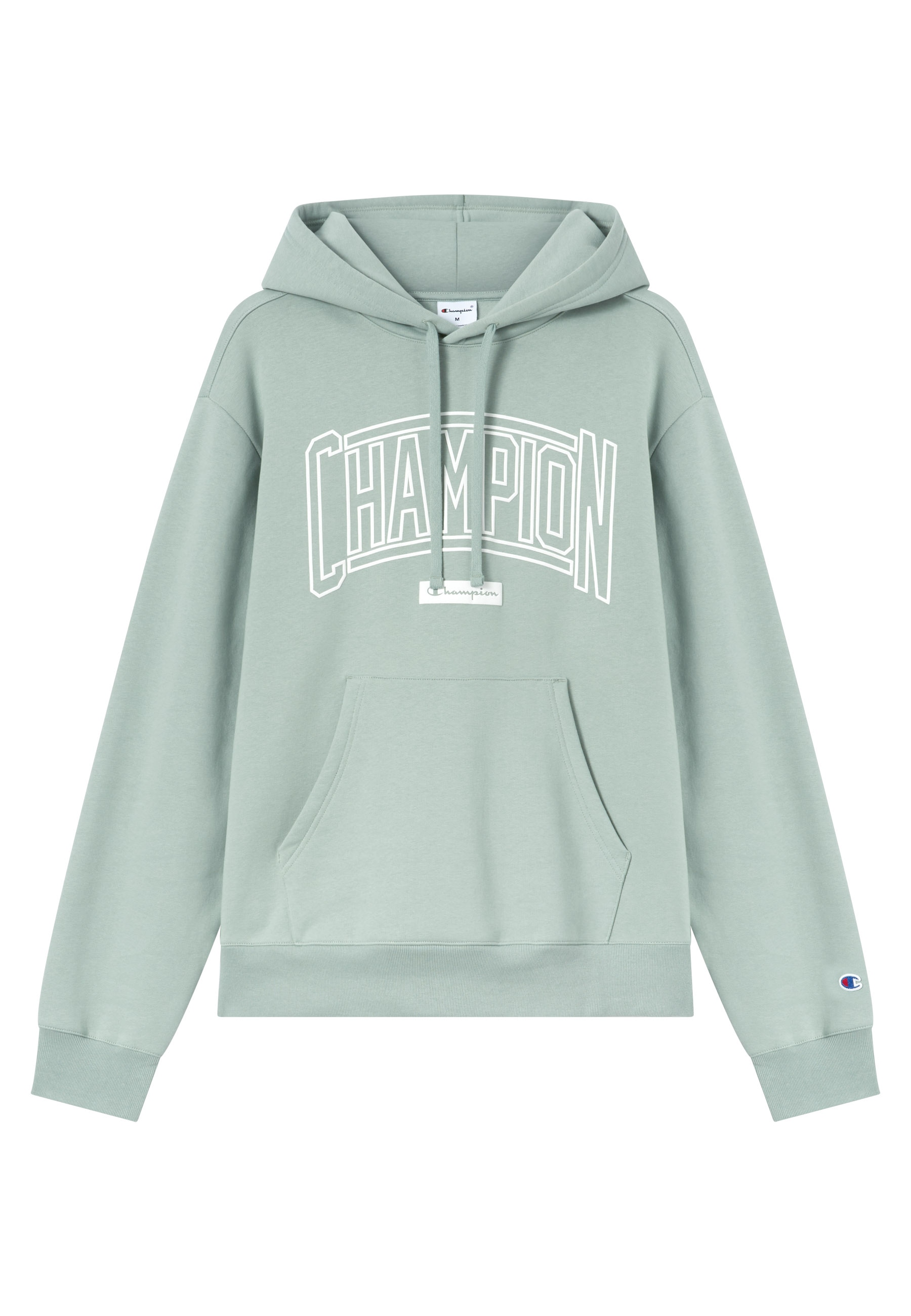 Champion Kapuzensweatshirt »COLLEGE Relax Fit Fleece Hoodie«, mit Kordelverschluss, Langarm-Design, gerader Abschluss, normale Länge
